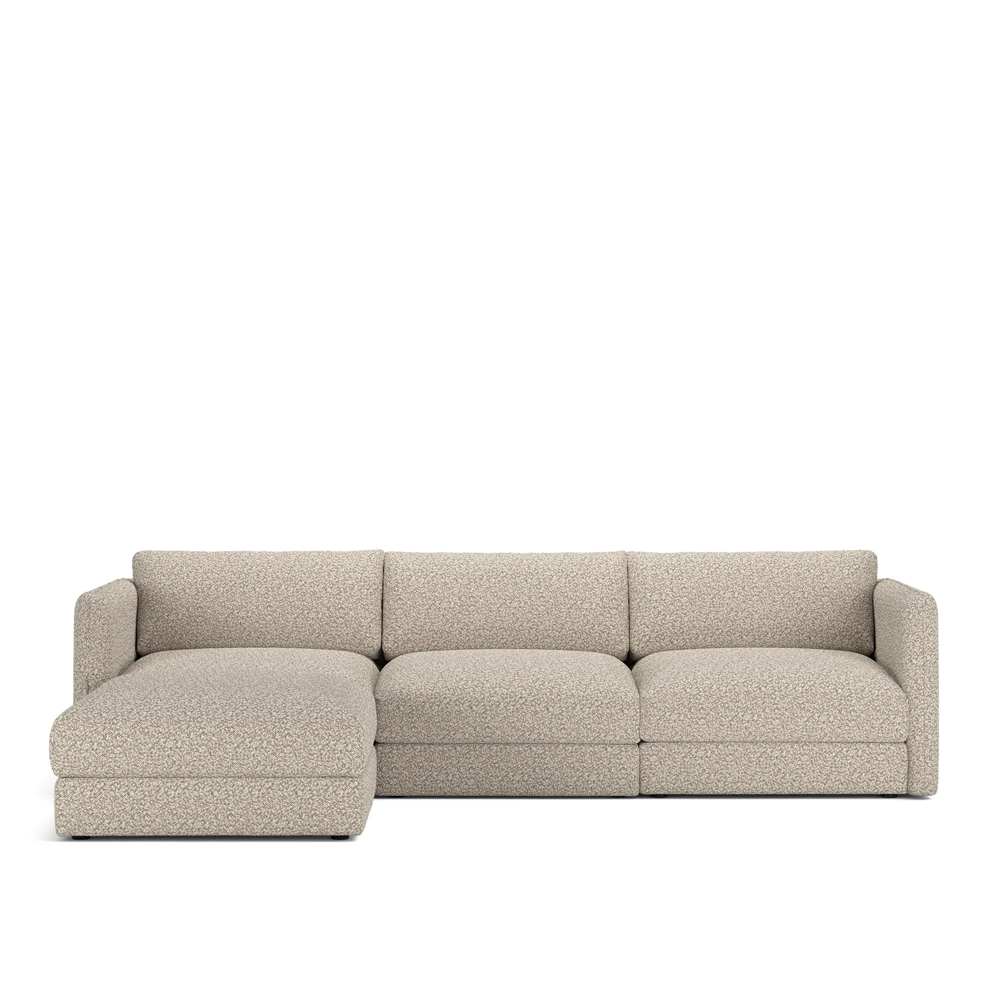 Pavarotti 03 3-seters sofa med fotskammel - 1