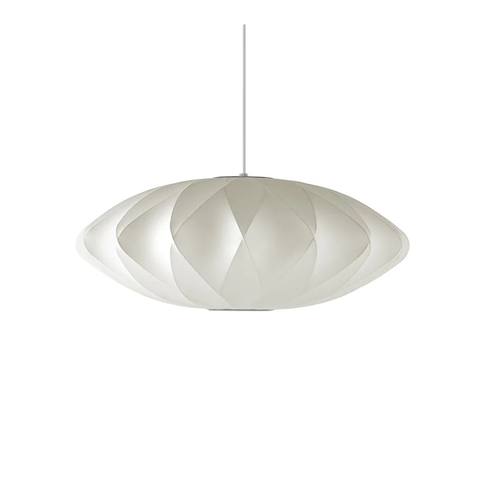 Nelson Saucer CrissCross Bubble Pendel Lampe