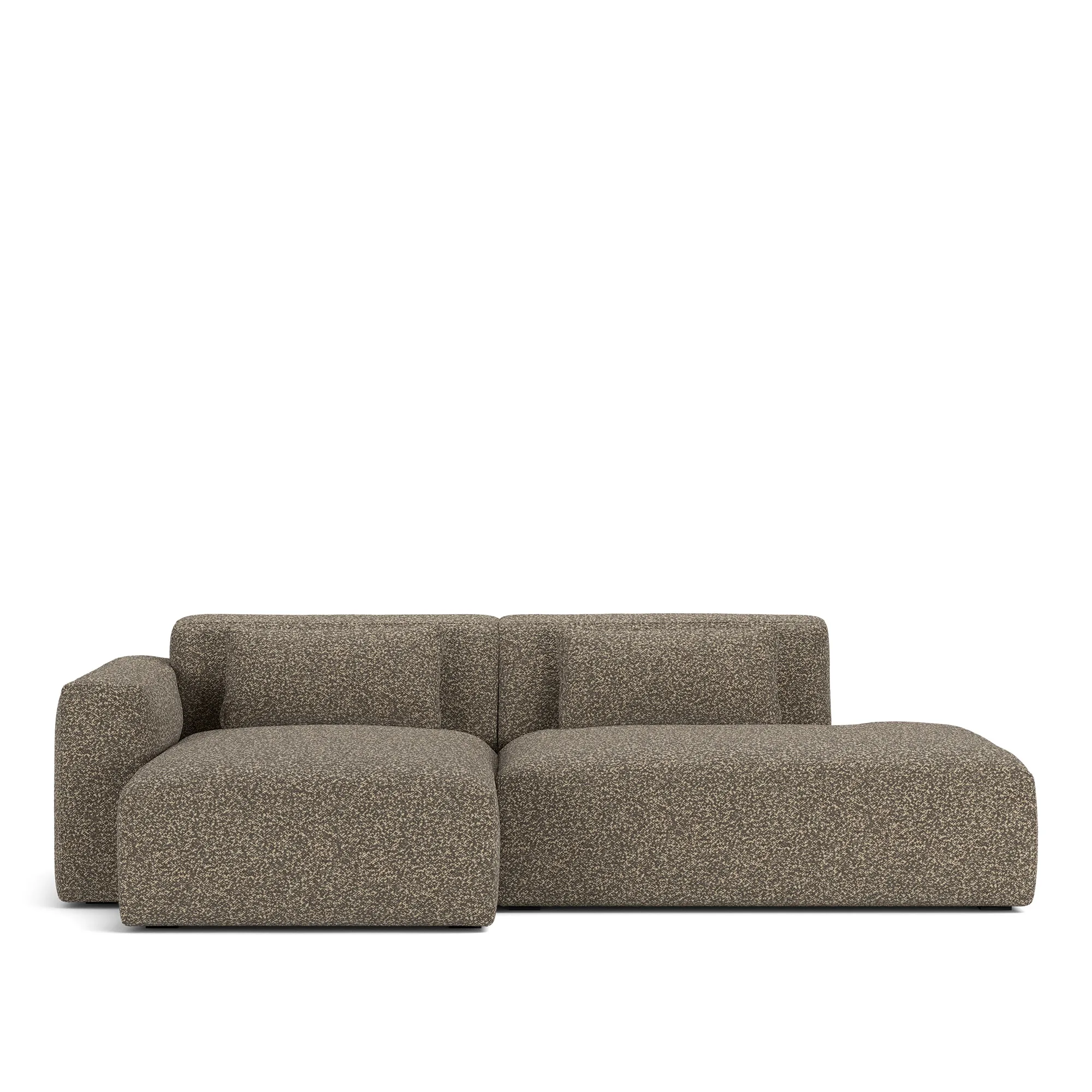 Brick 2-seters sofa sjeselong åpen ende høyre - 9