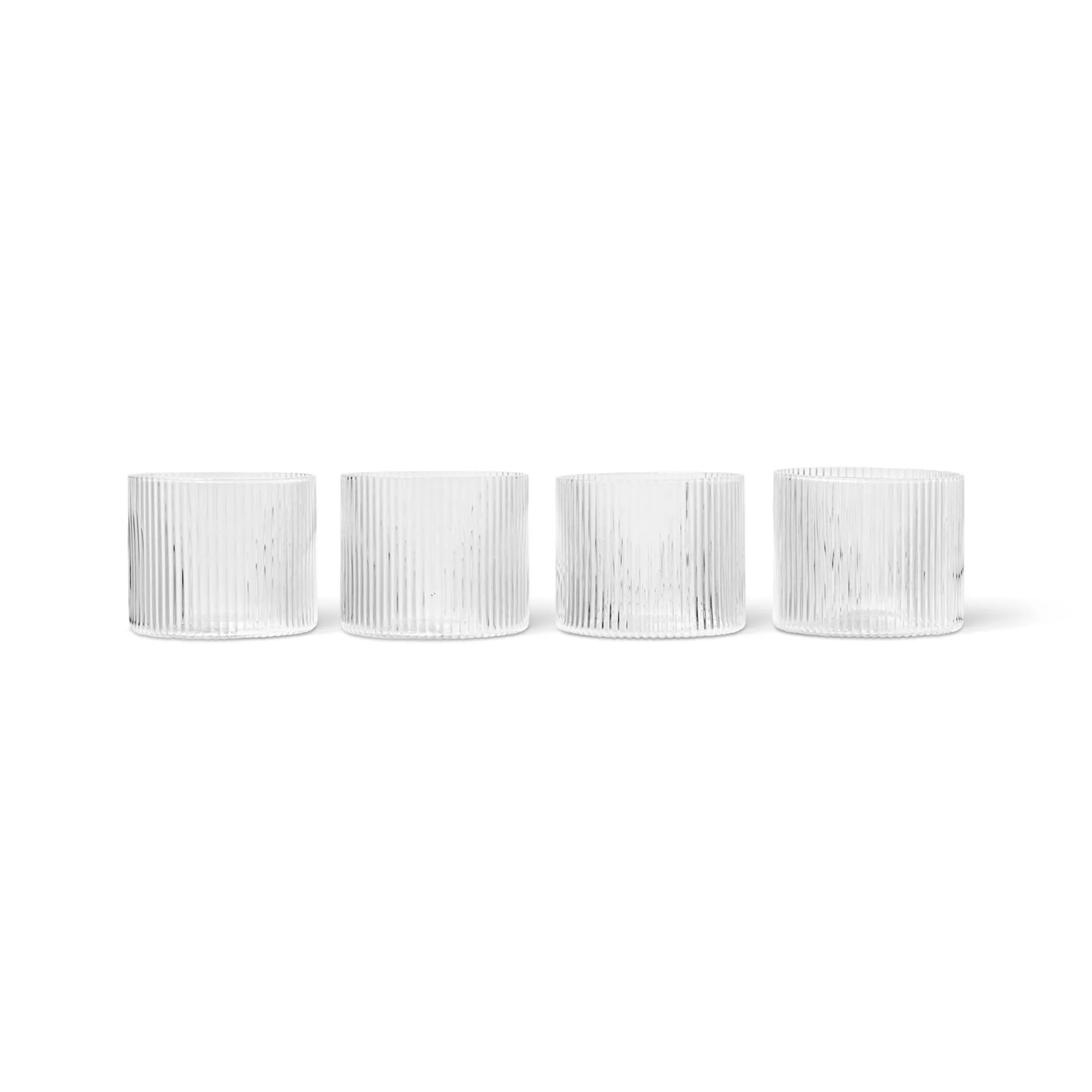 Ripple Low drikkeglass 4-pakning - 1