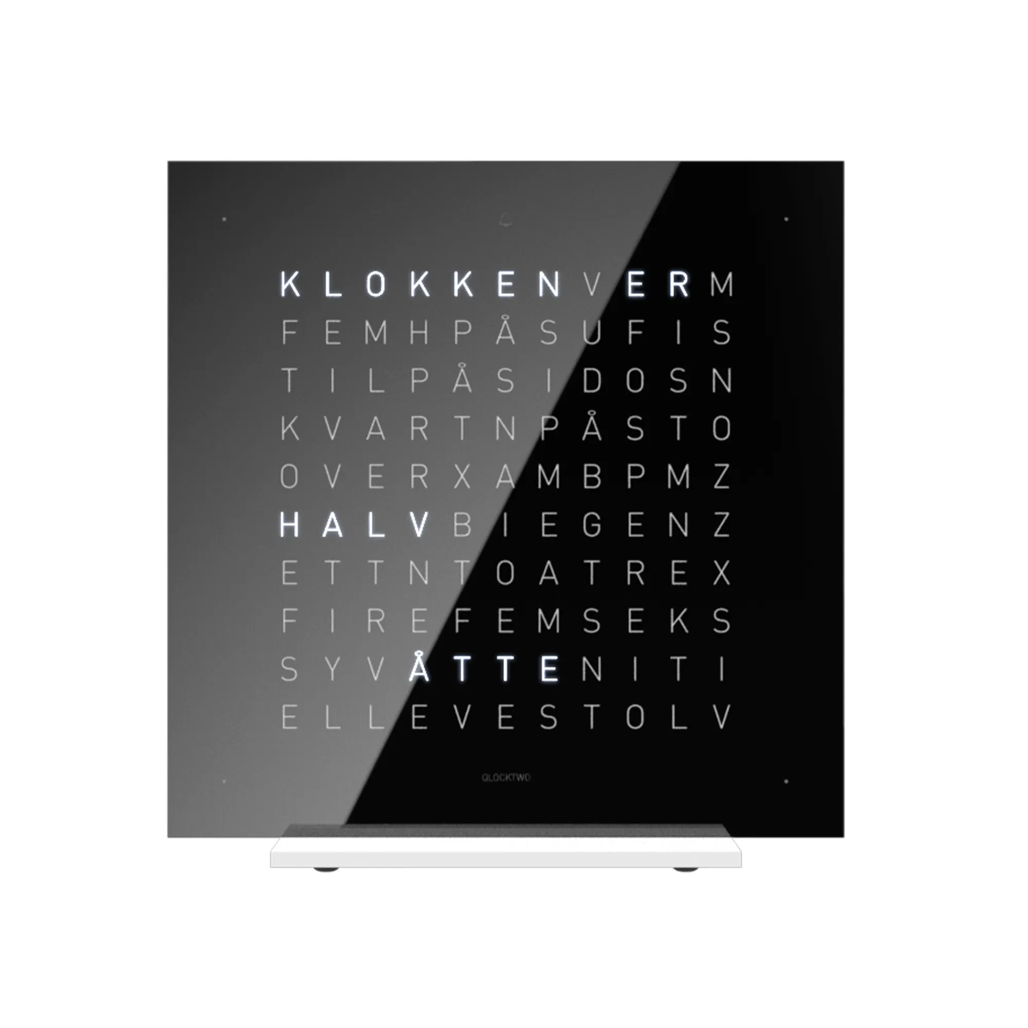 Qlocktwo Earth 13,5 – Pure Black Ice Tea - 1