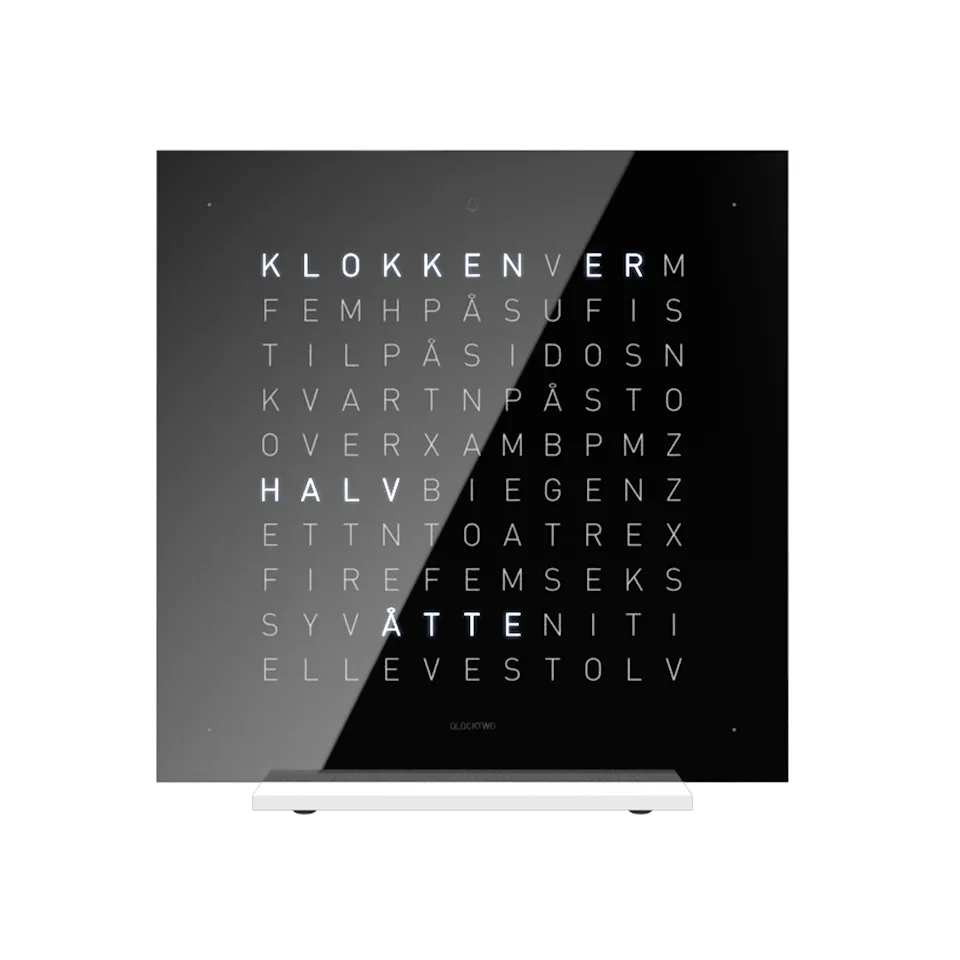 Qlocktwo Earth 13,5 – Pure Black Ice Tea