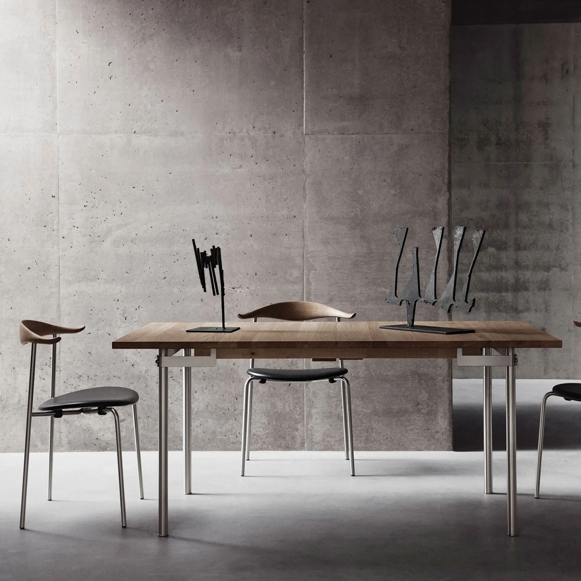 CH322I Innsatsskive - Carl Hansen - Hans J. Wegner - NO GA