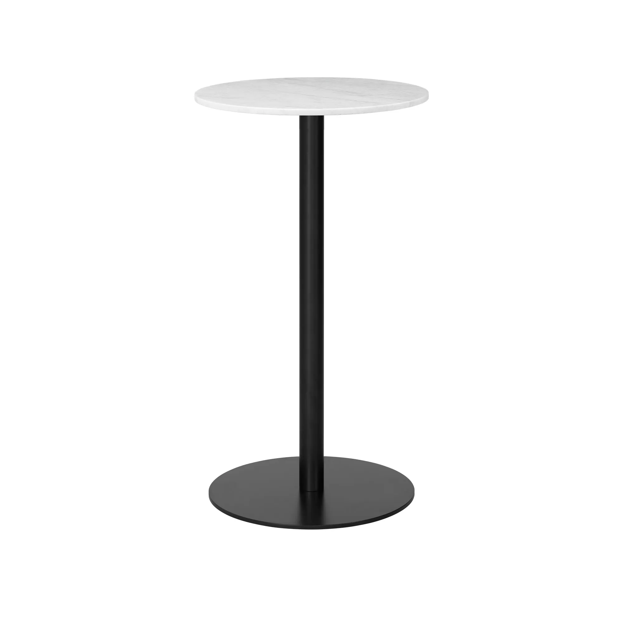 GUBI 1.0 barbord Ø60 cm svart - 1