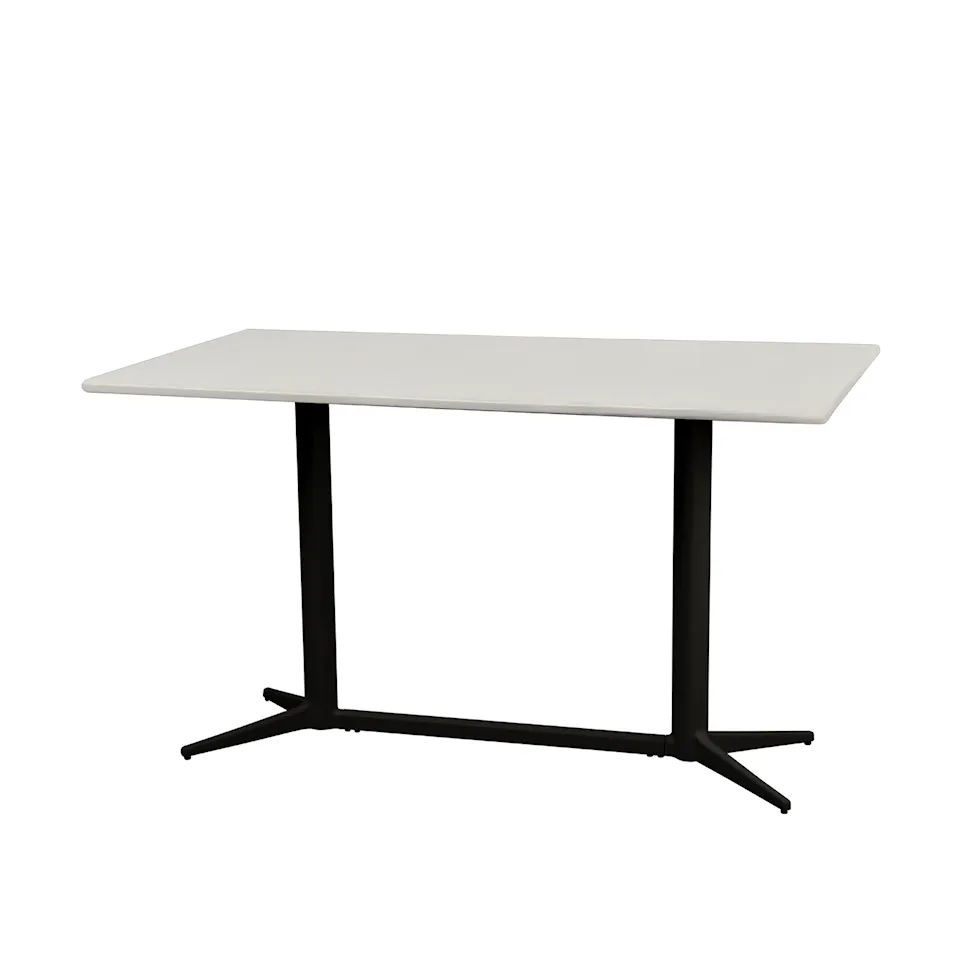 Drop cafebord 130x75 Lava Grey