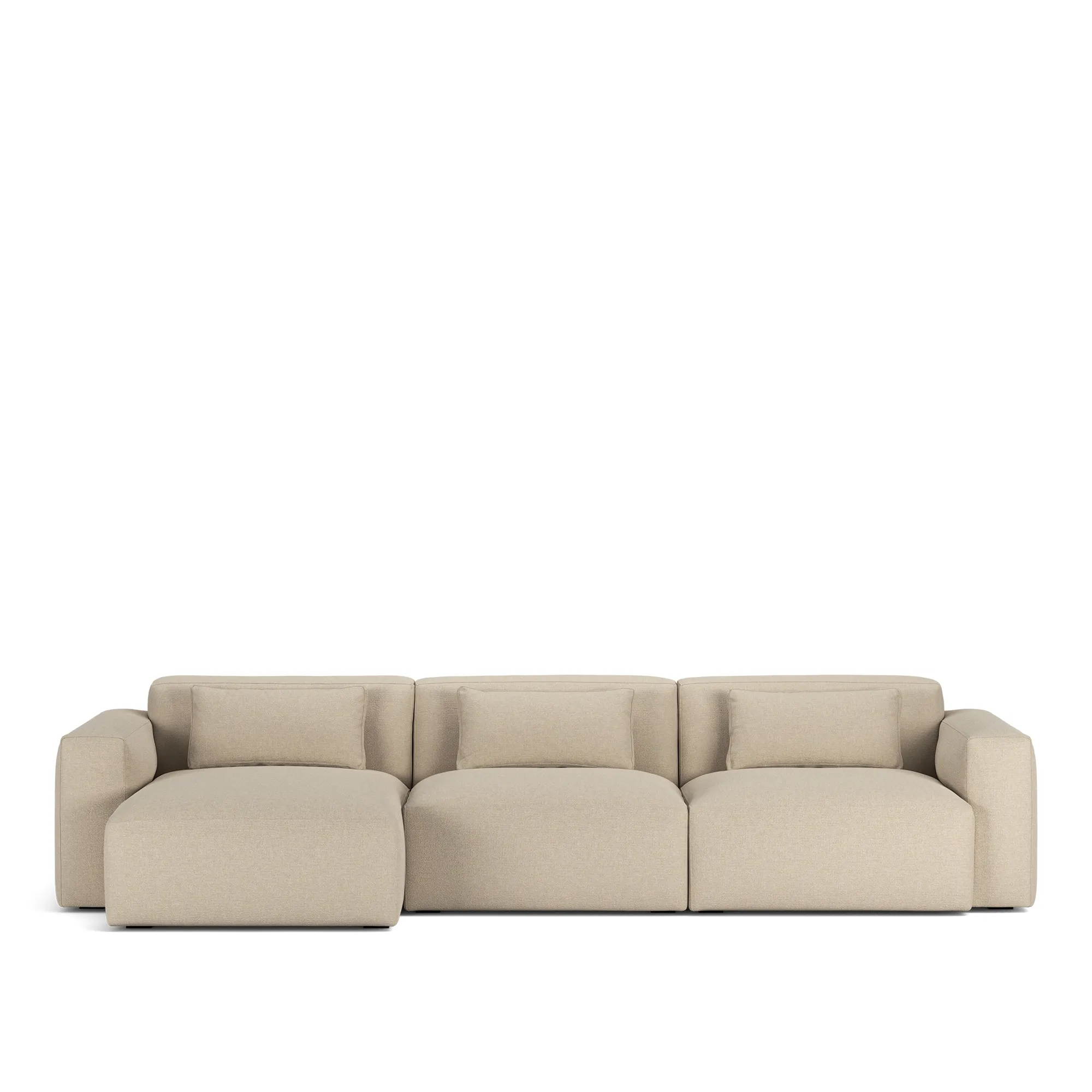 Brick 3-seters sofa sjeselong venstre - 9