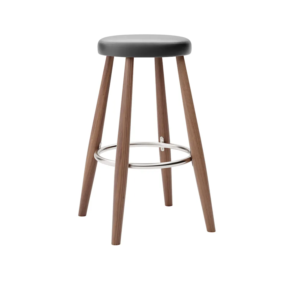 CH58 Low Stool  - Valnøtt