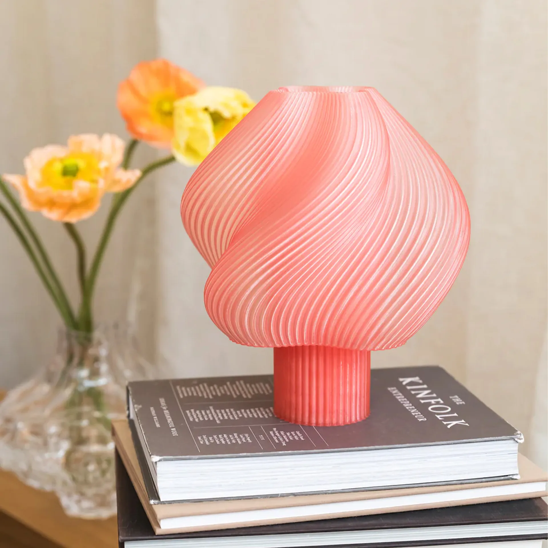 Soft Serve Table Lamp Regular - Peach Sorbet - Crème Atelier - NO GA