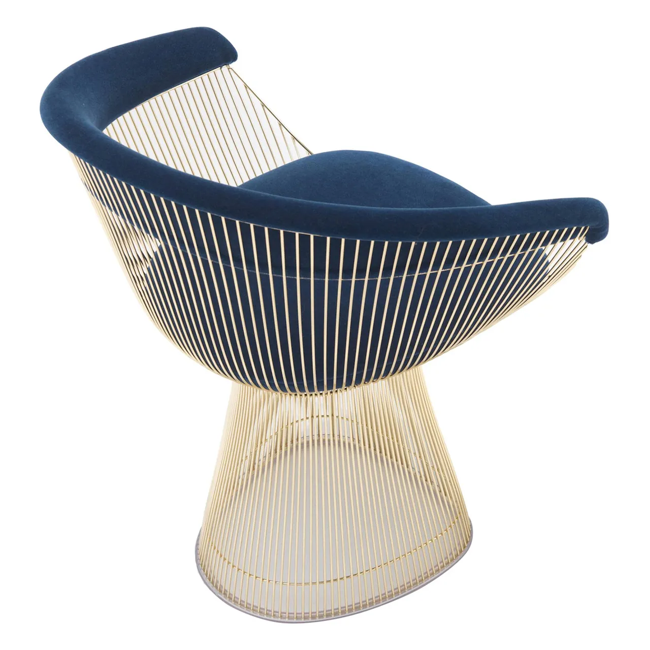 Platner Side Chair - 18k gull