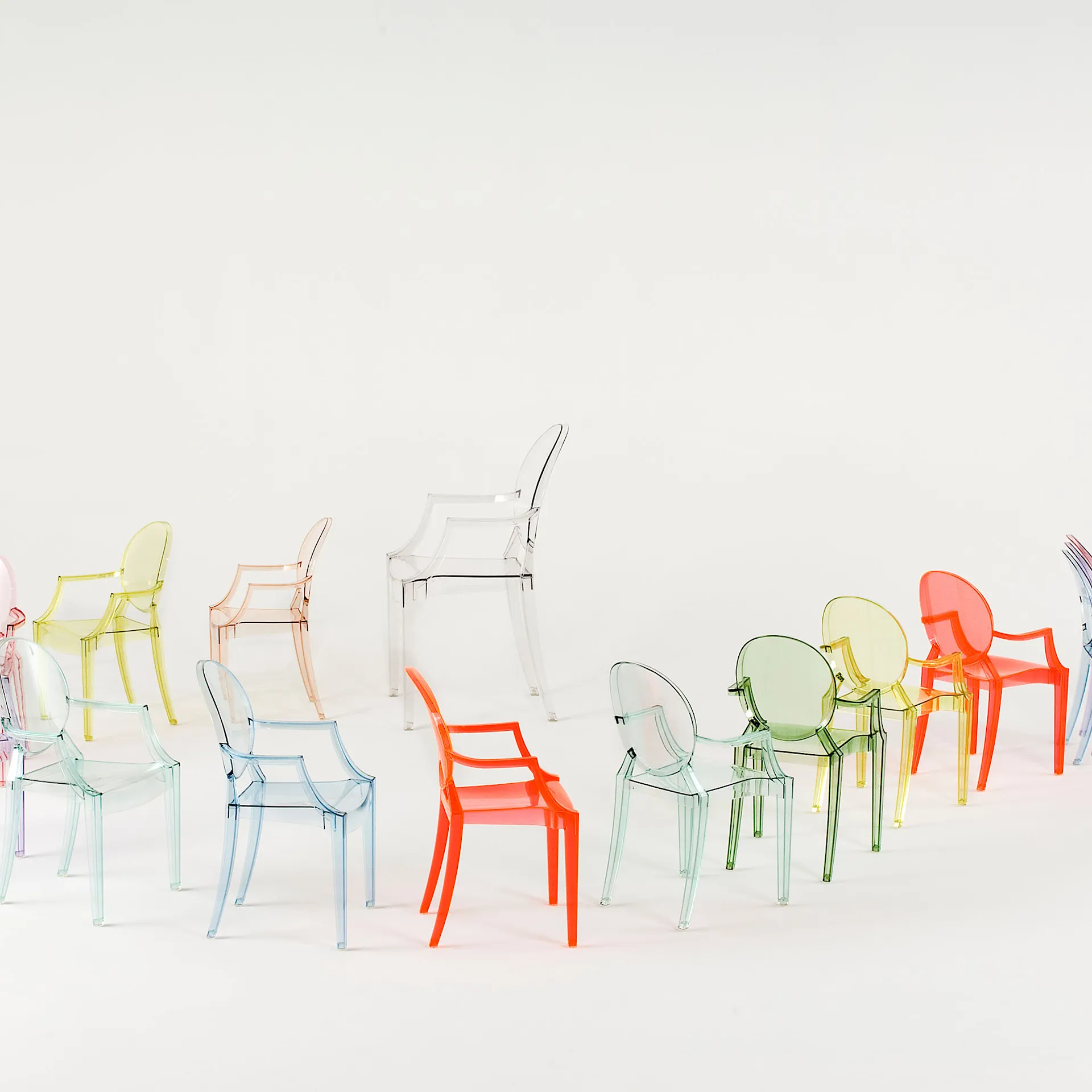 Lou Lou Ghost Chair - Barnstol - Kartell - Philippe Starck - NO GA