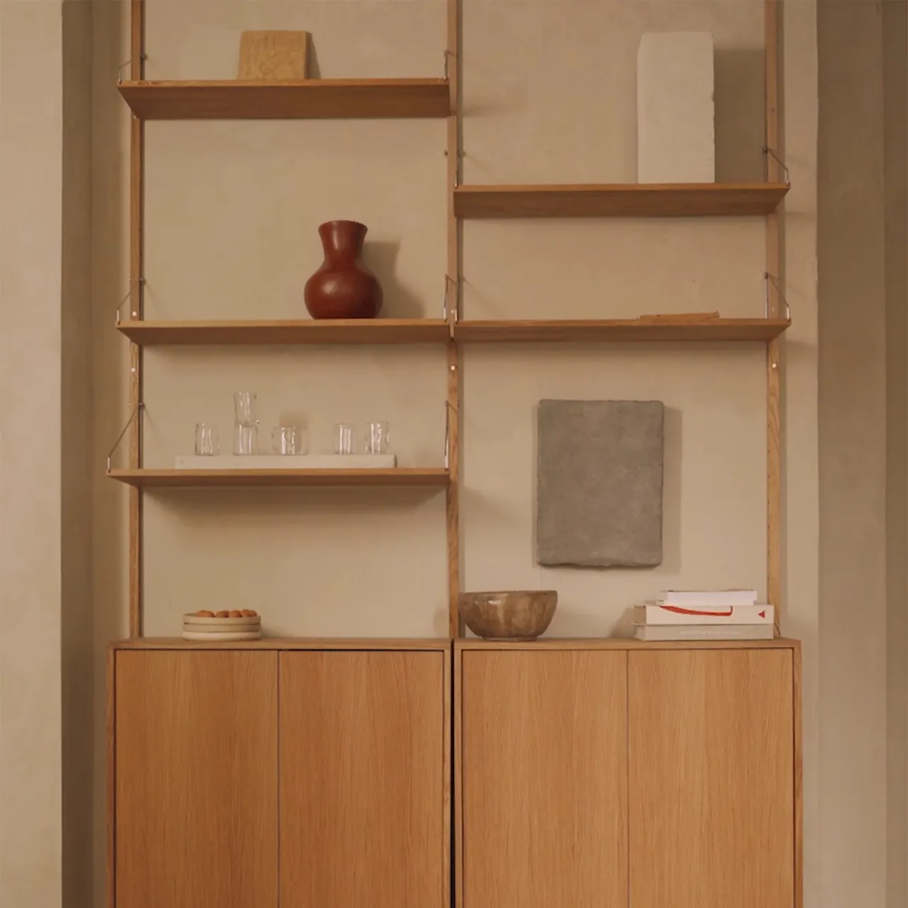Shelf Library Cabinet Section skap