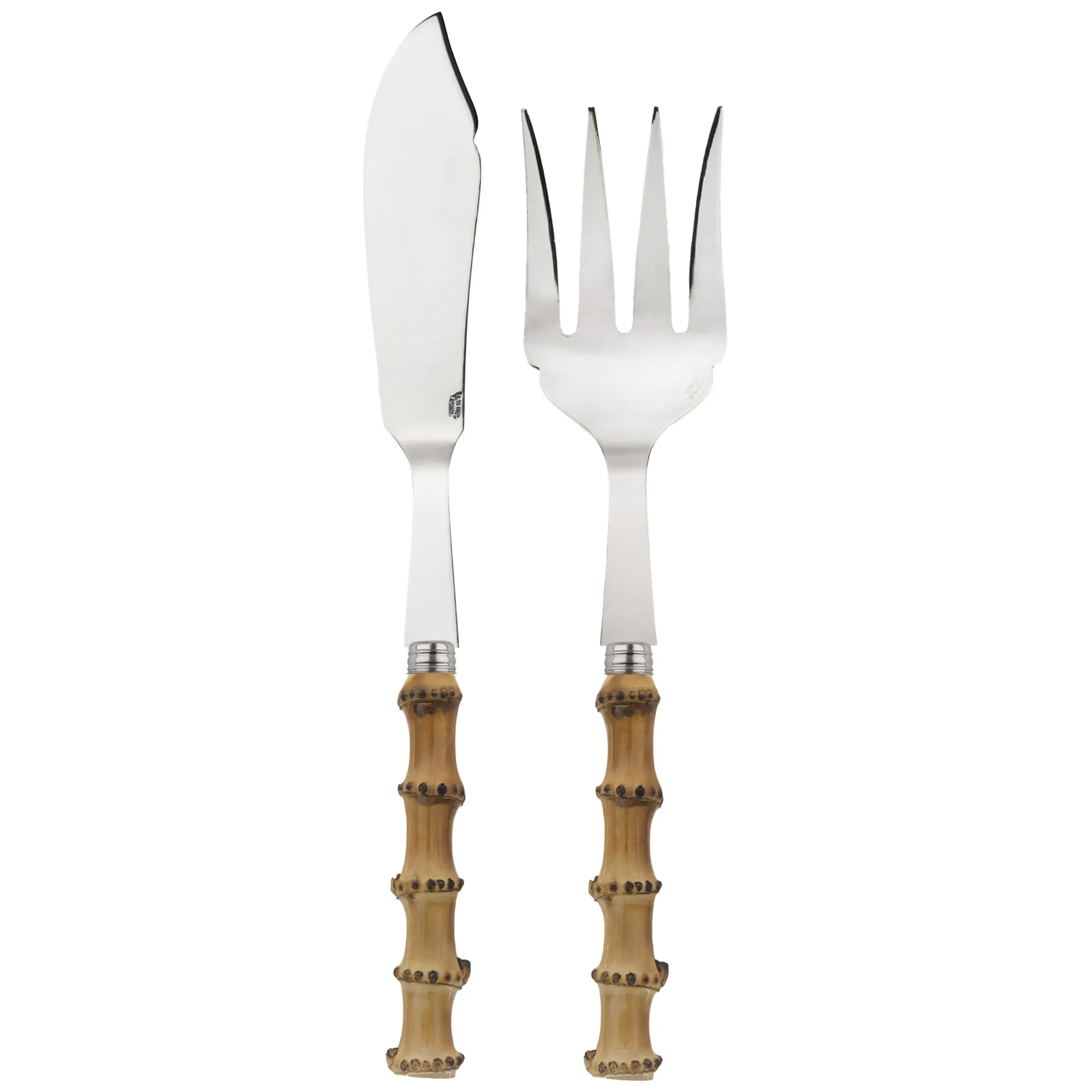 Panda Light Bamboo serveringsbestikk fisk - 1