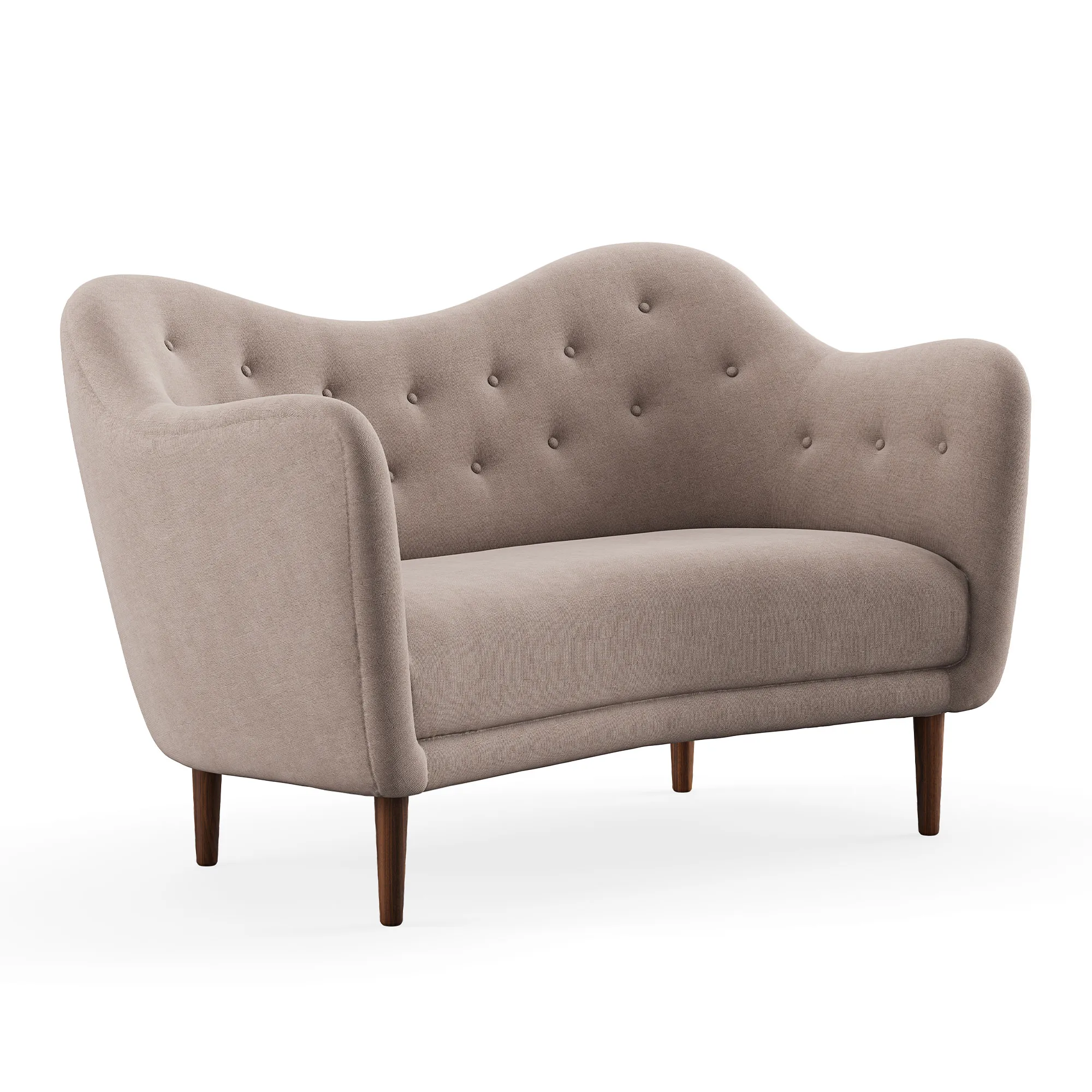 46 sofa Walnut - 1