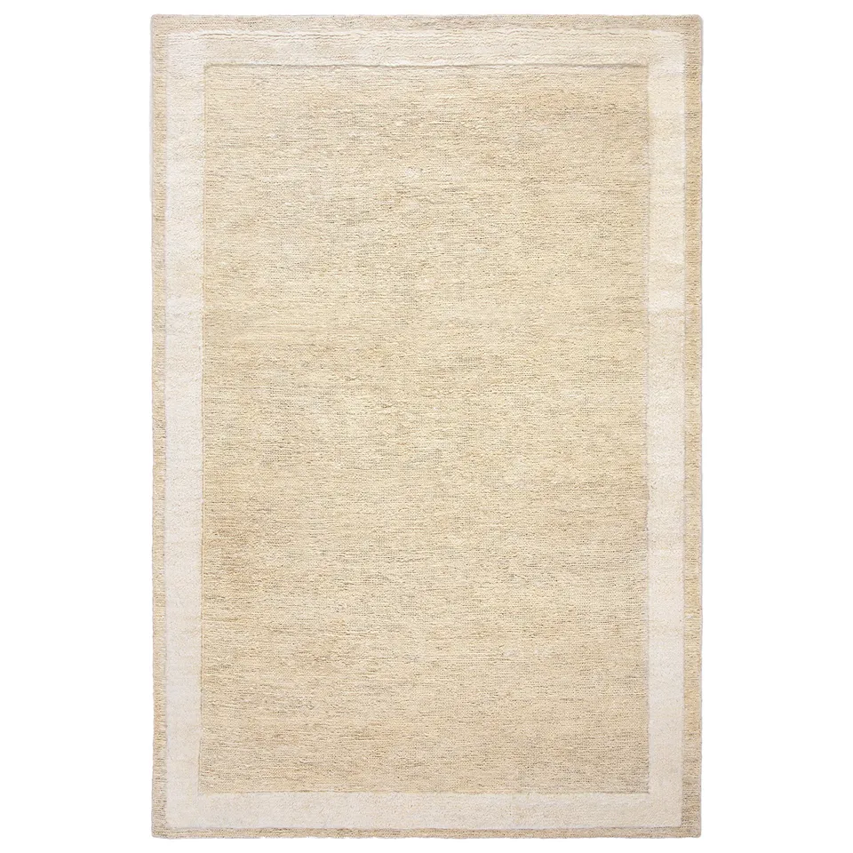 Jute Frame Cream teppe