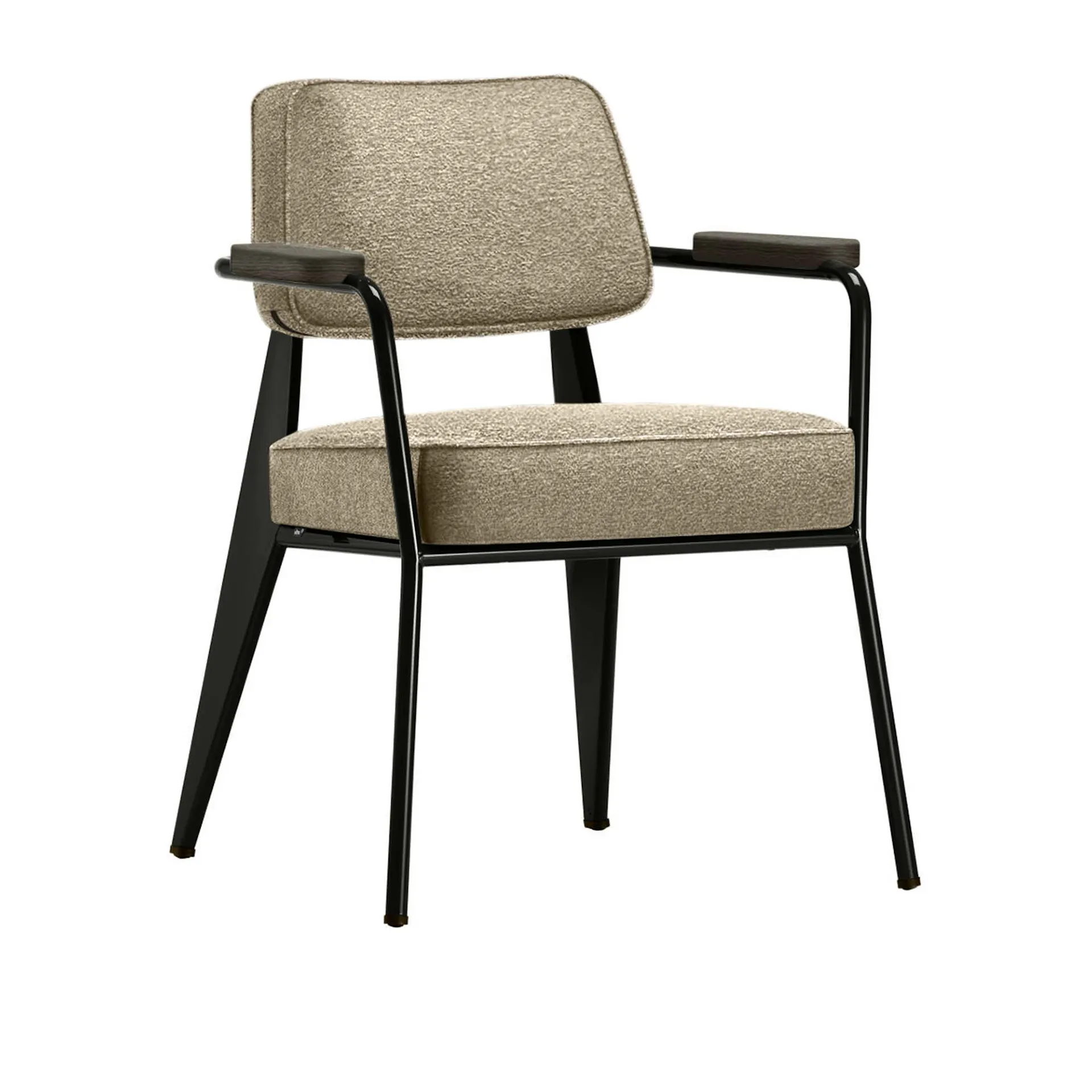 Fauteuil Direction lenestol Deep Black - Vitra - Jean Prouvé - NO GA