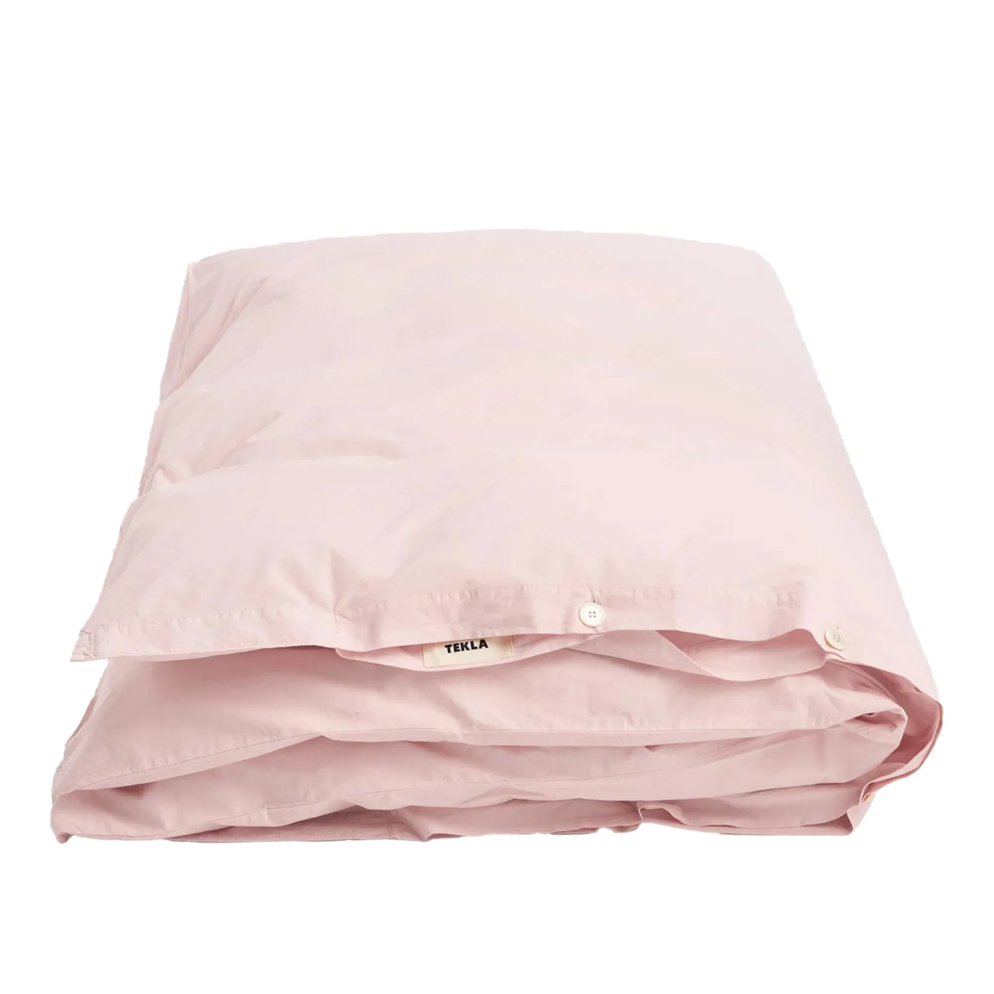 Percale Solid Petal Pink dynetrekk - 1
