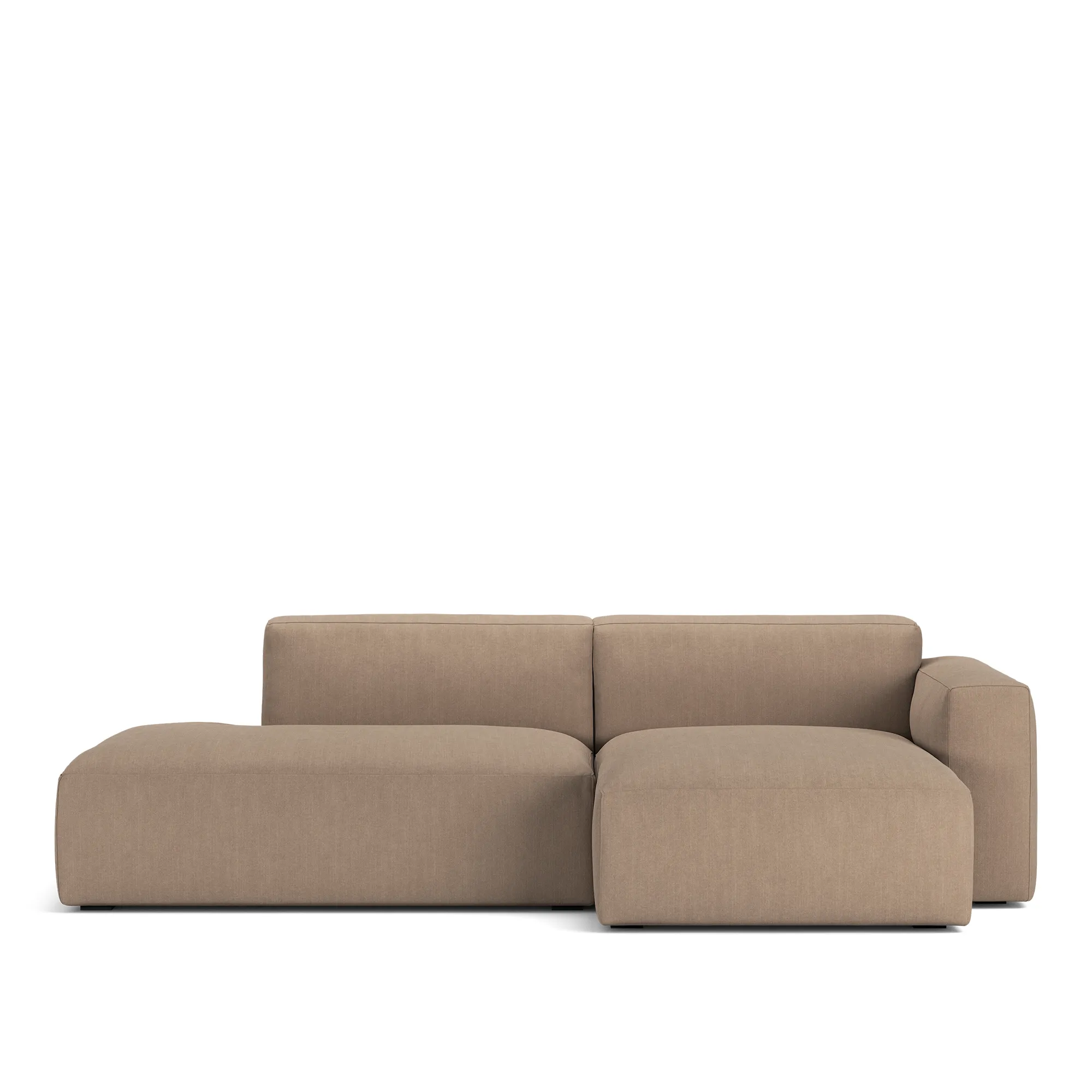 Brick 2-seters sofa sjeselong åpen ende venstre - 1