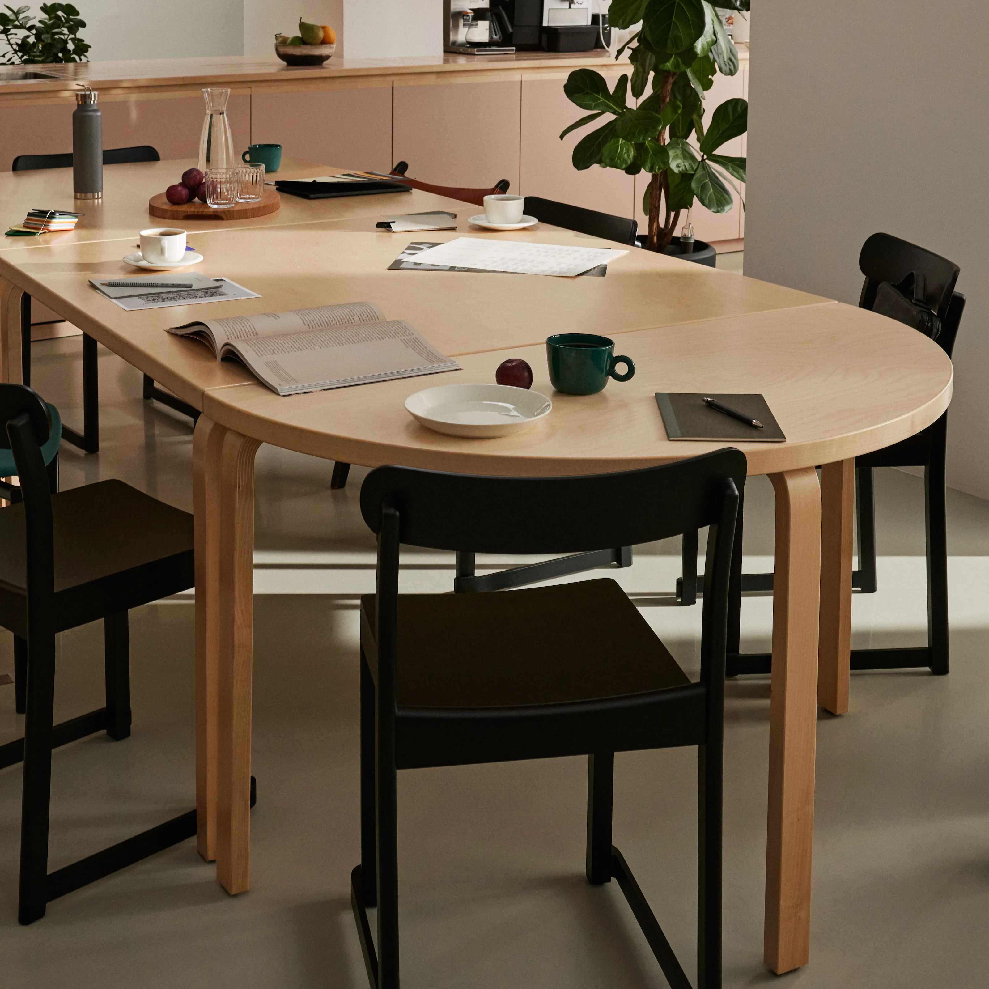 Aalto Table Square 84 spisebord - 4