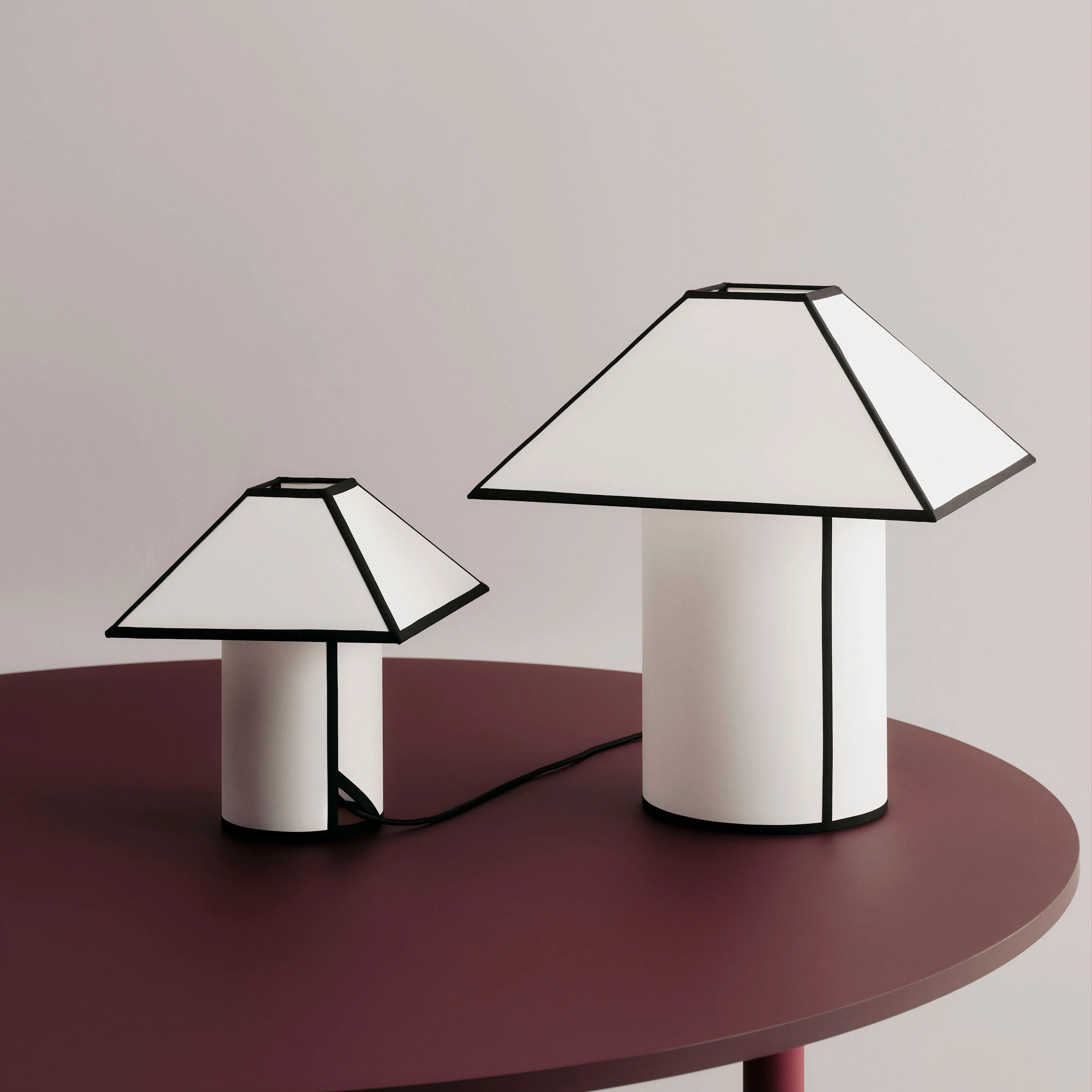 Ava Pyramid Table Lamp - 8