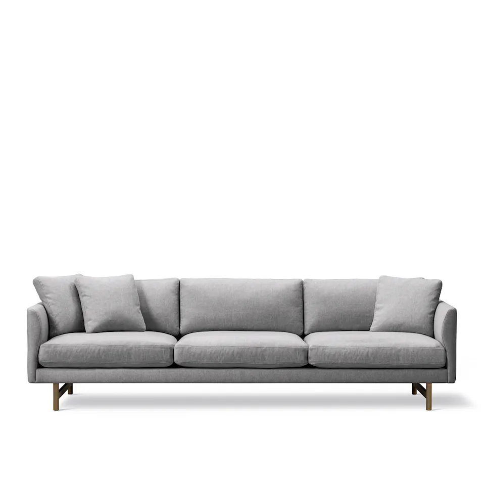 Calmo 3-seters sofa røkt eik