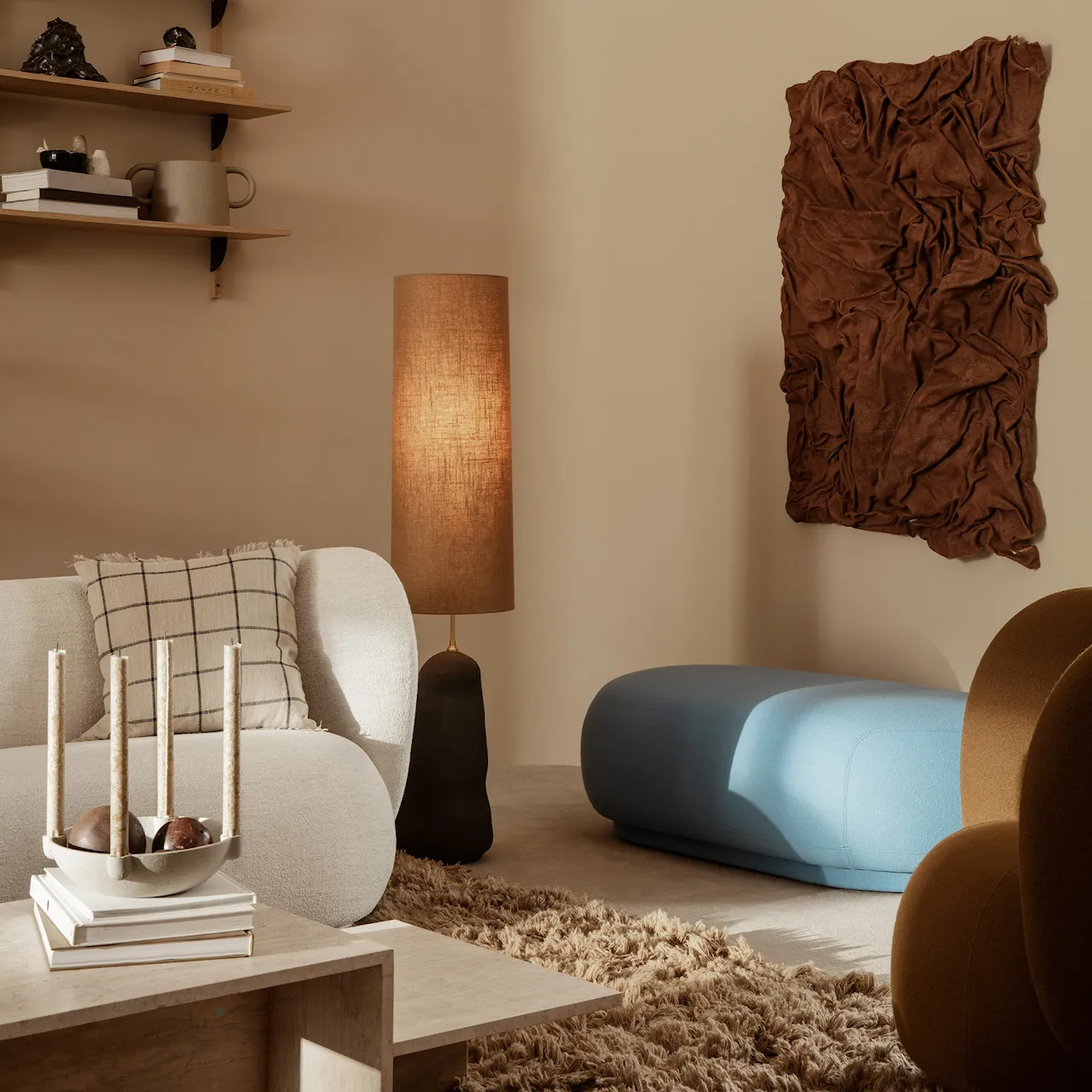 Hebe Large lampefotbordlampe