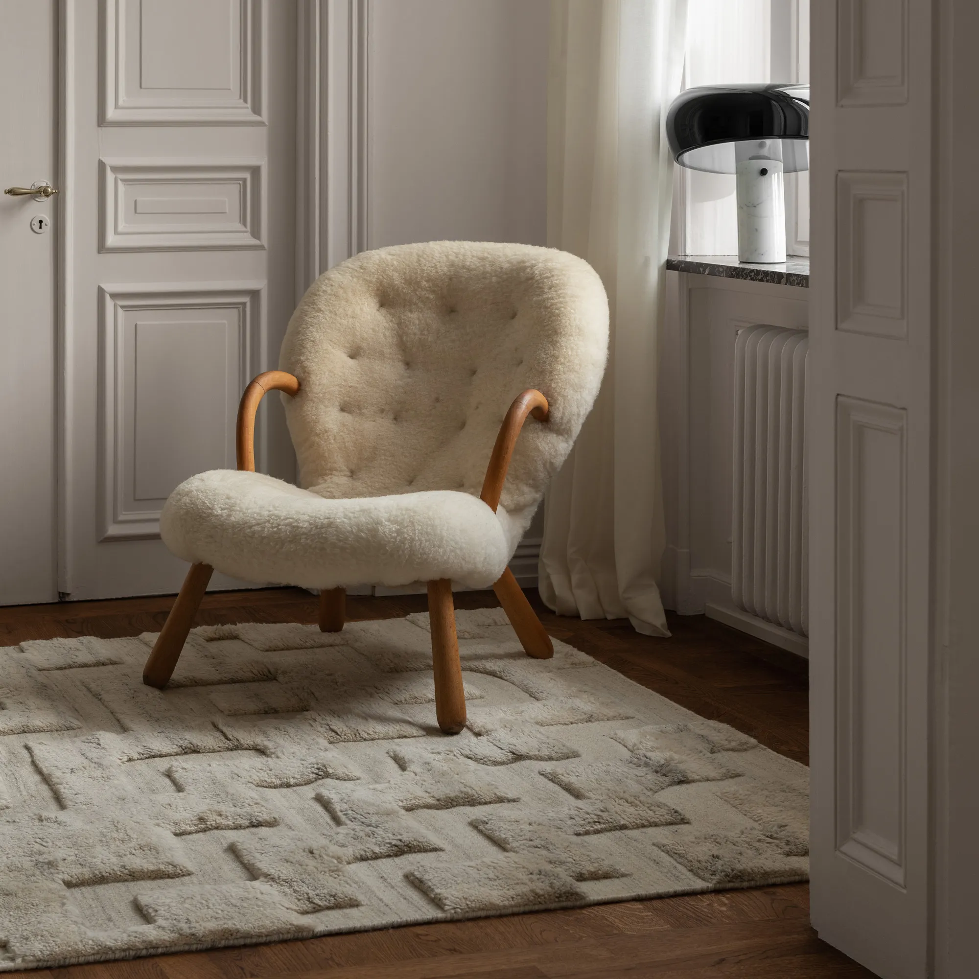 Boho Cream Mix ullteppe