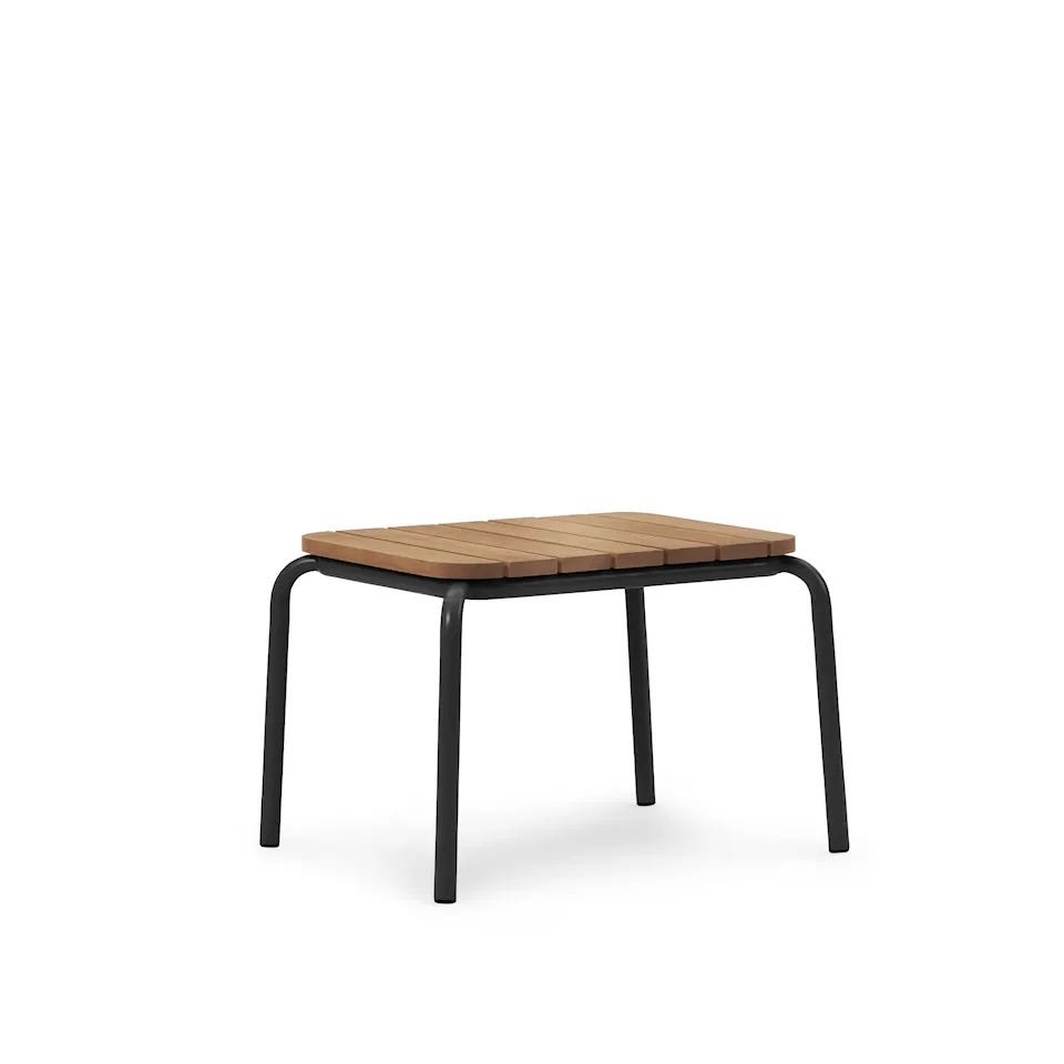 Vig Table 55 x 45 cm Robinia - Black