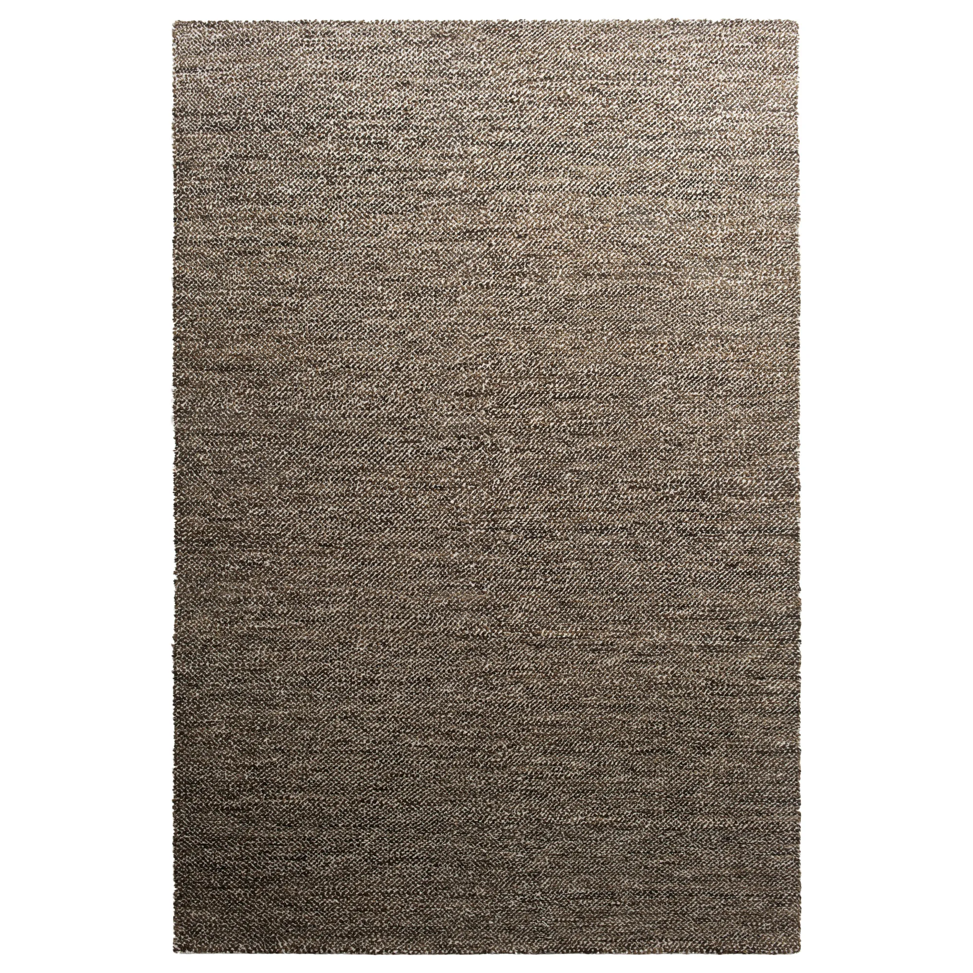 Savanna Dark Jute/Cream ull- og juteteppe - 1