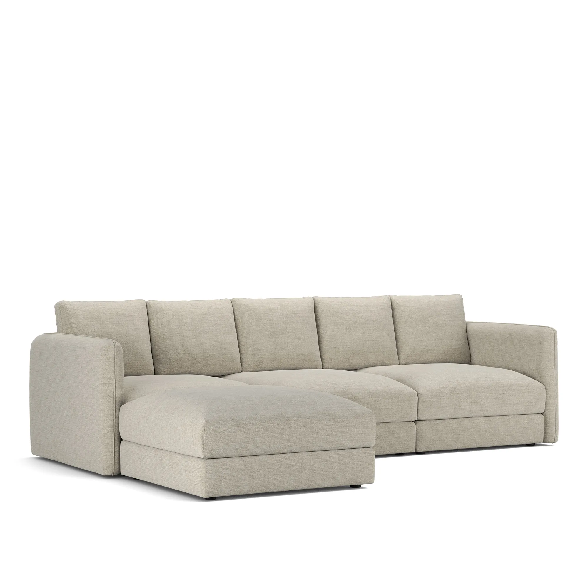 Pavarotti 02 3-seters sofa med fotskammel - 4
