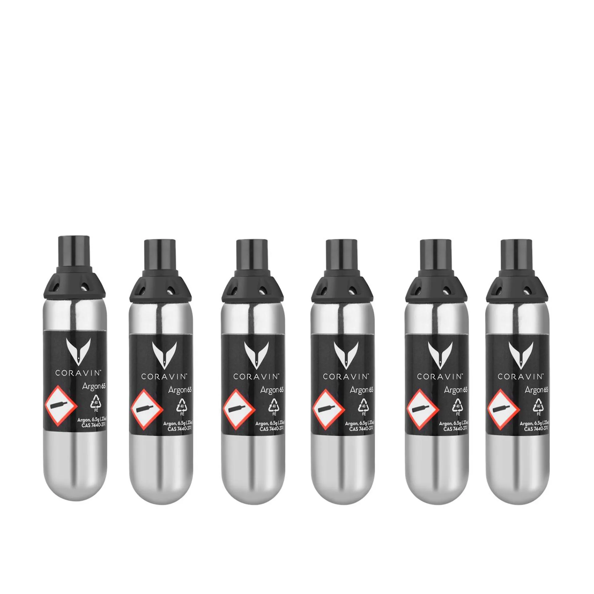 Pure Argon Capsules 6-Pack - Coravin - NO GA