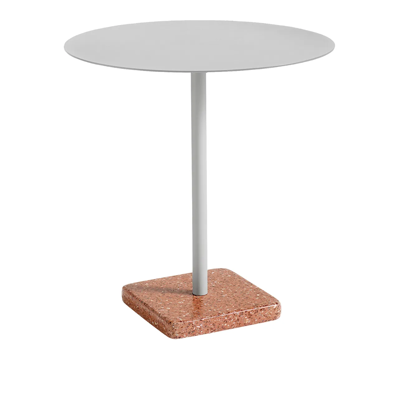 Terrazzo Table Round - Anthracite - Grey Terrazzo - Ø70 cm