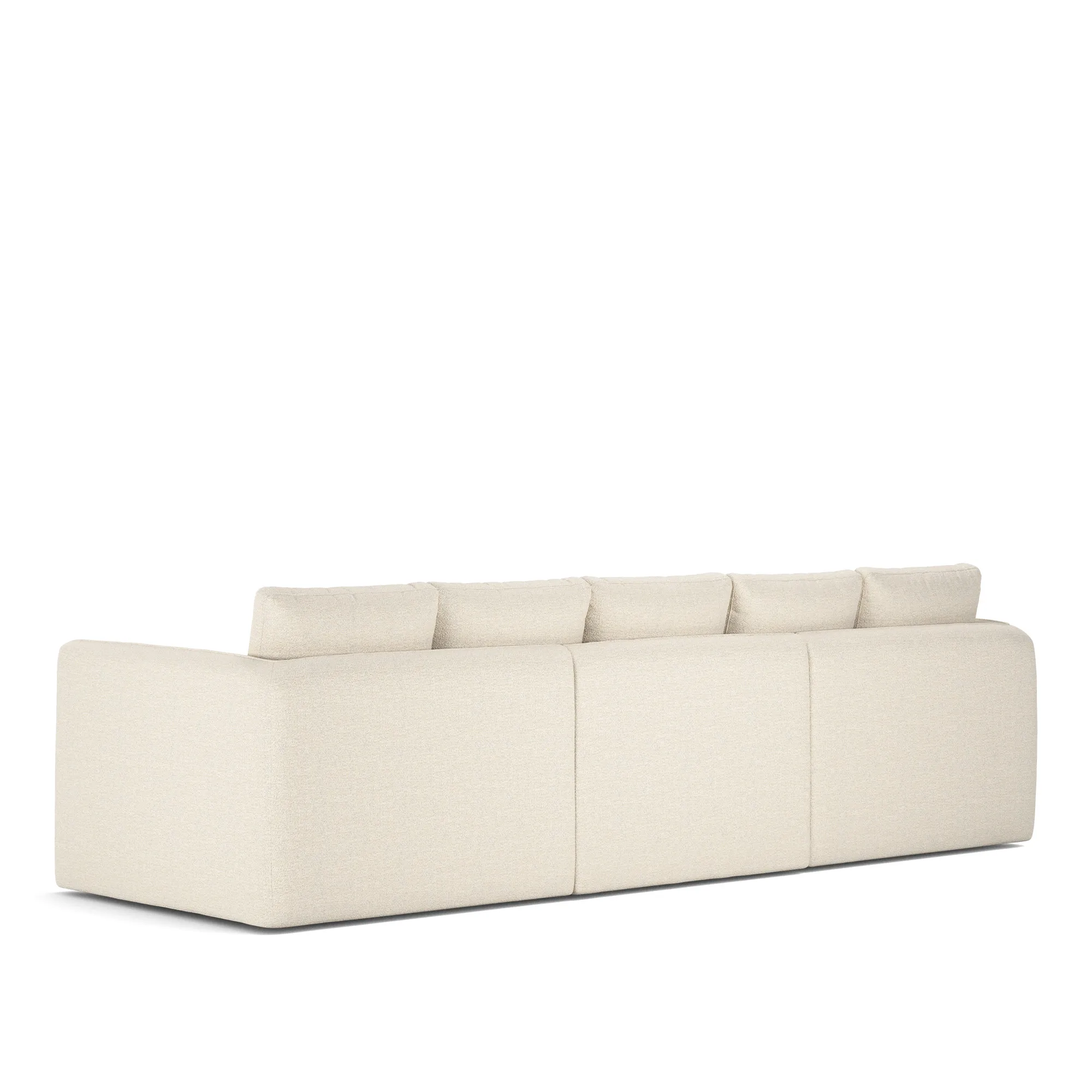 Pavarotti 02 3-seters sofa med fotskammel - 7