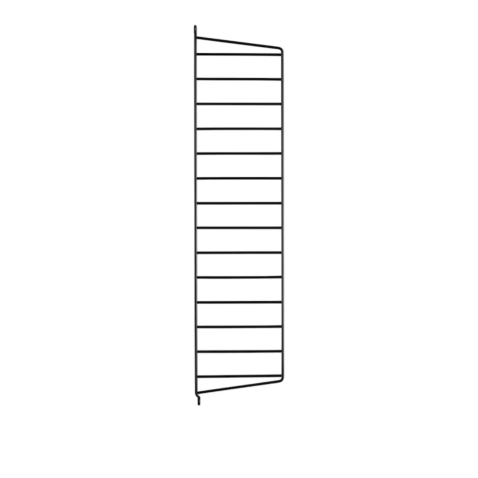 Veggavl 75x20cm 1-pack svart