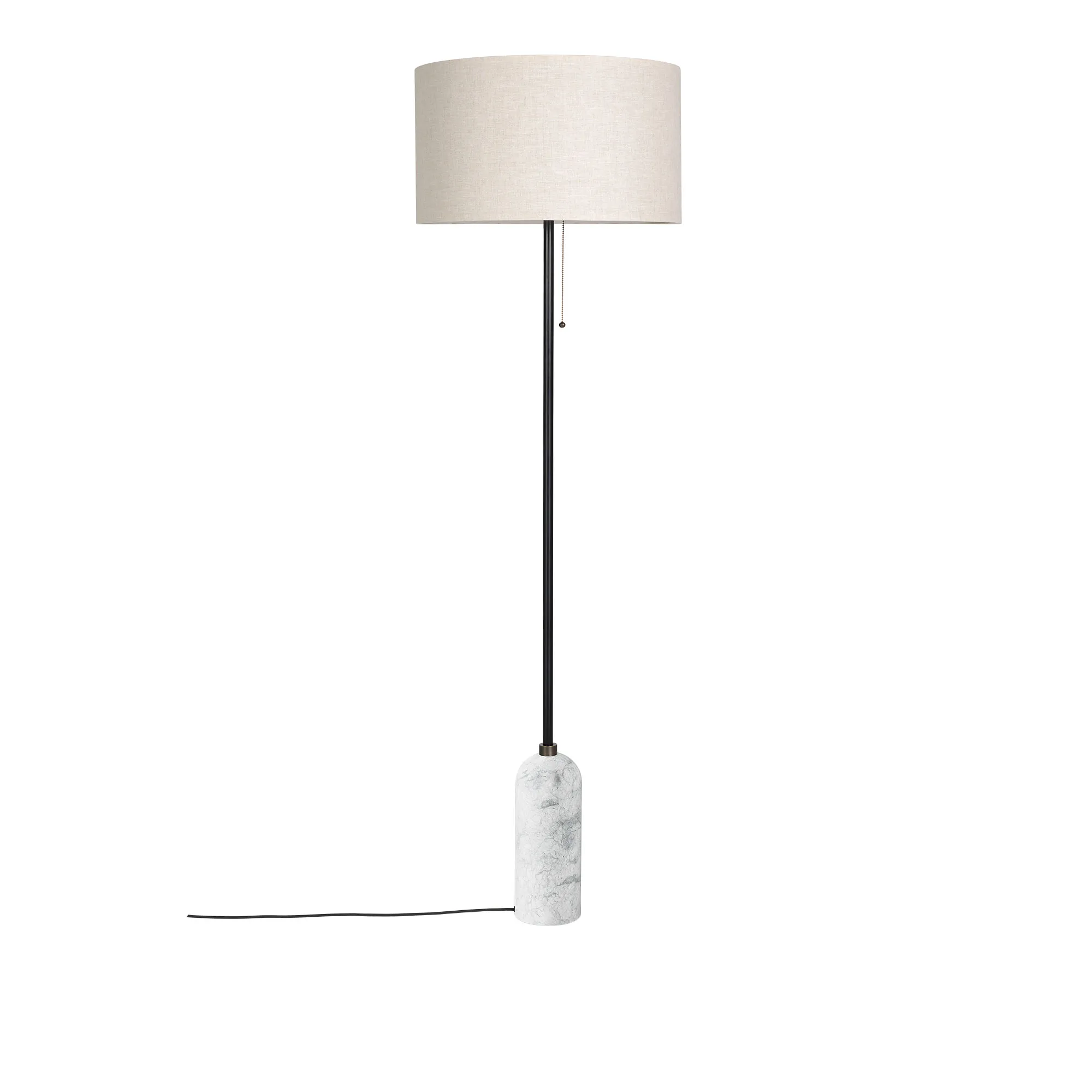 Gravity gulvlampe hvit marmor - 1