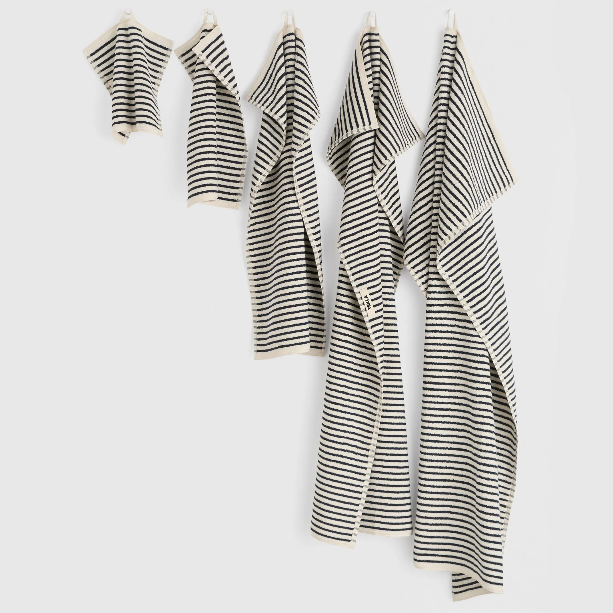 Terry Sailor Stripes håndkle - 5