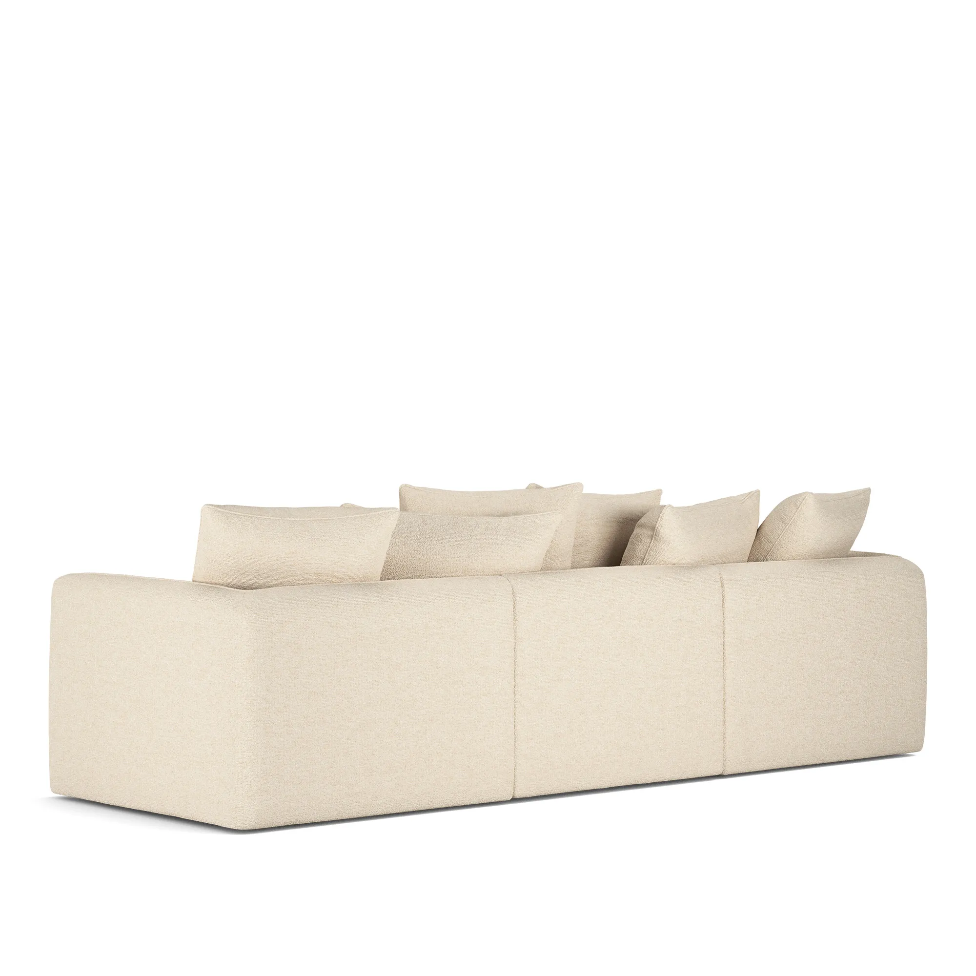 Pavarotti 01 3-seters sofa med fotskammel - 7