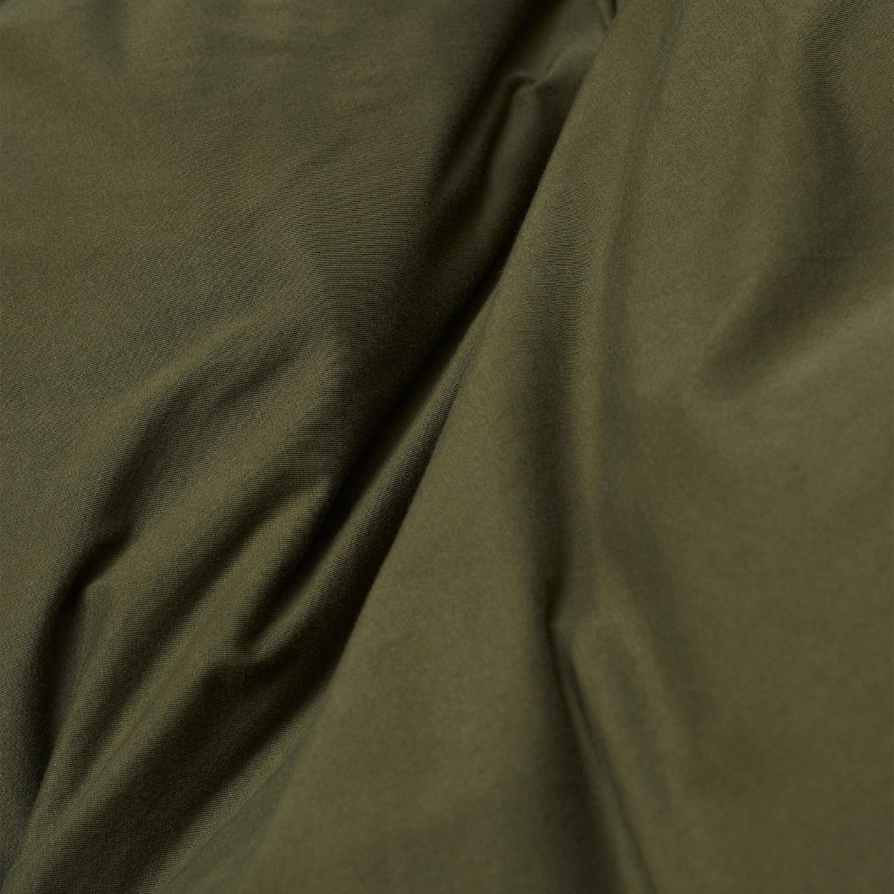 Nude Duvet Cover Jersey - Washed Army Green