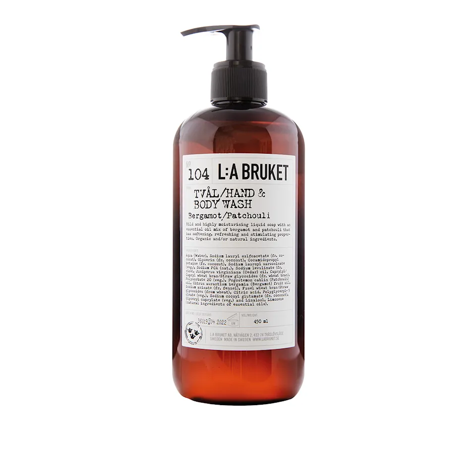 Flytende såpe 450 ml Bergamot/Patchouli