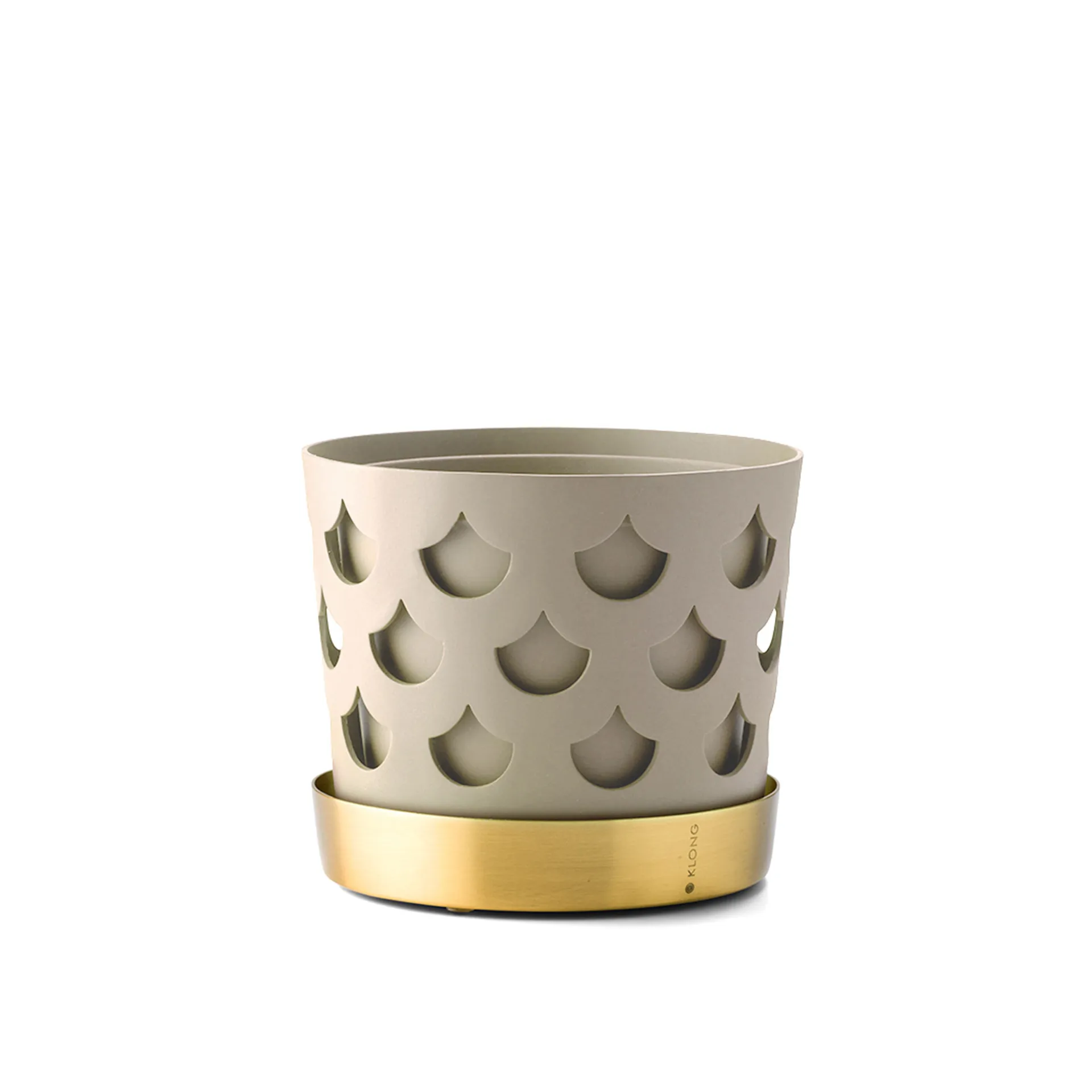 Trio Flower Pot Drop - Beige - Klong - NO GA