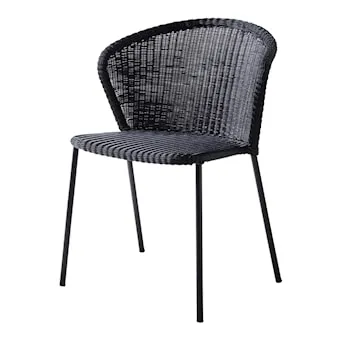 Lean Stol Cane-line Weave Black - 1