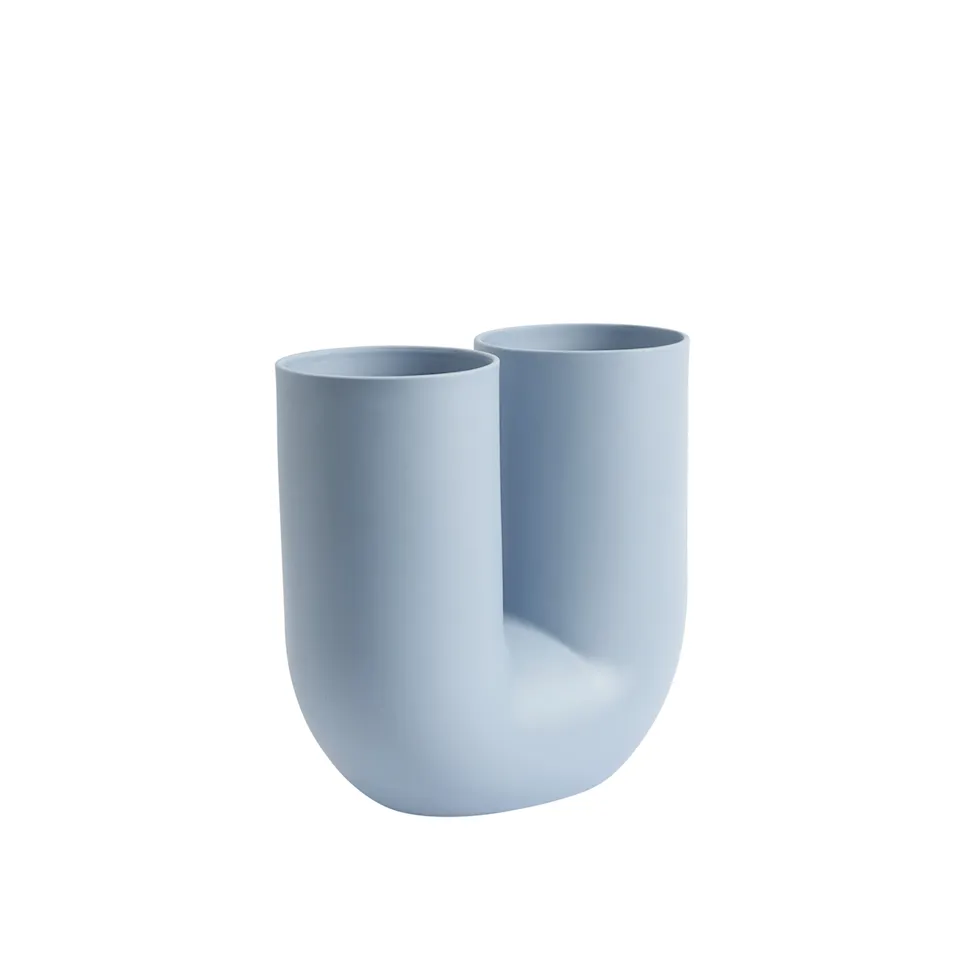 Kink Vase Light Blue