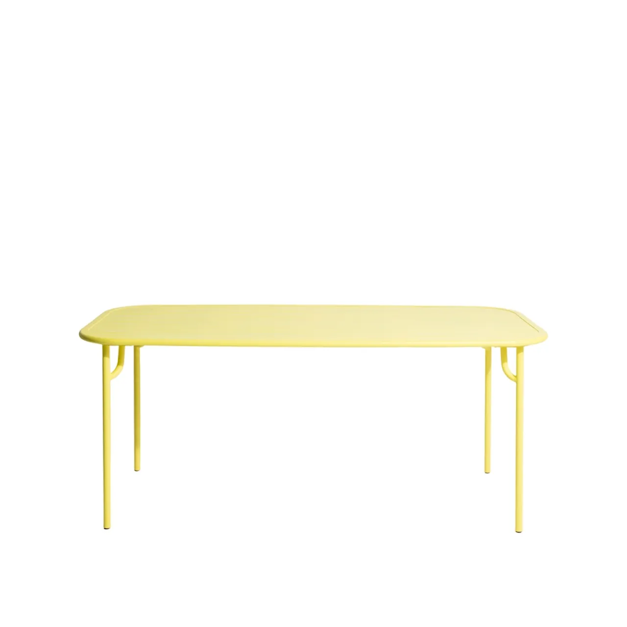 Week-End, Medium Rectangular Table, Blue