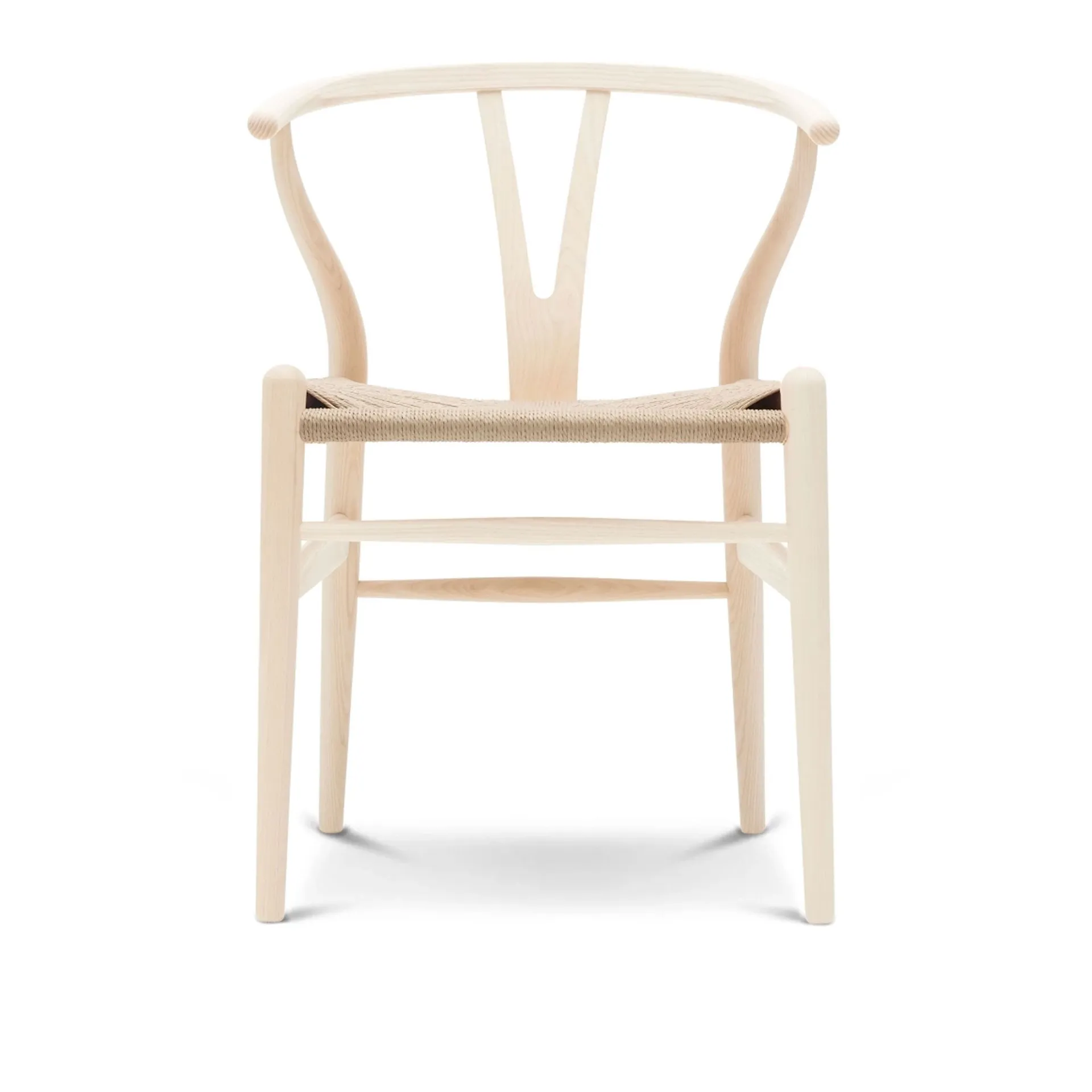 CH24 Y-stol - Ask/Naturlig flettet papirsnor - Carl Hansen - Hans J. Wegner - NO GA