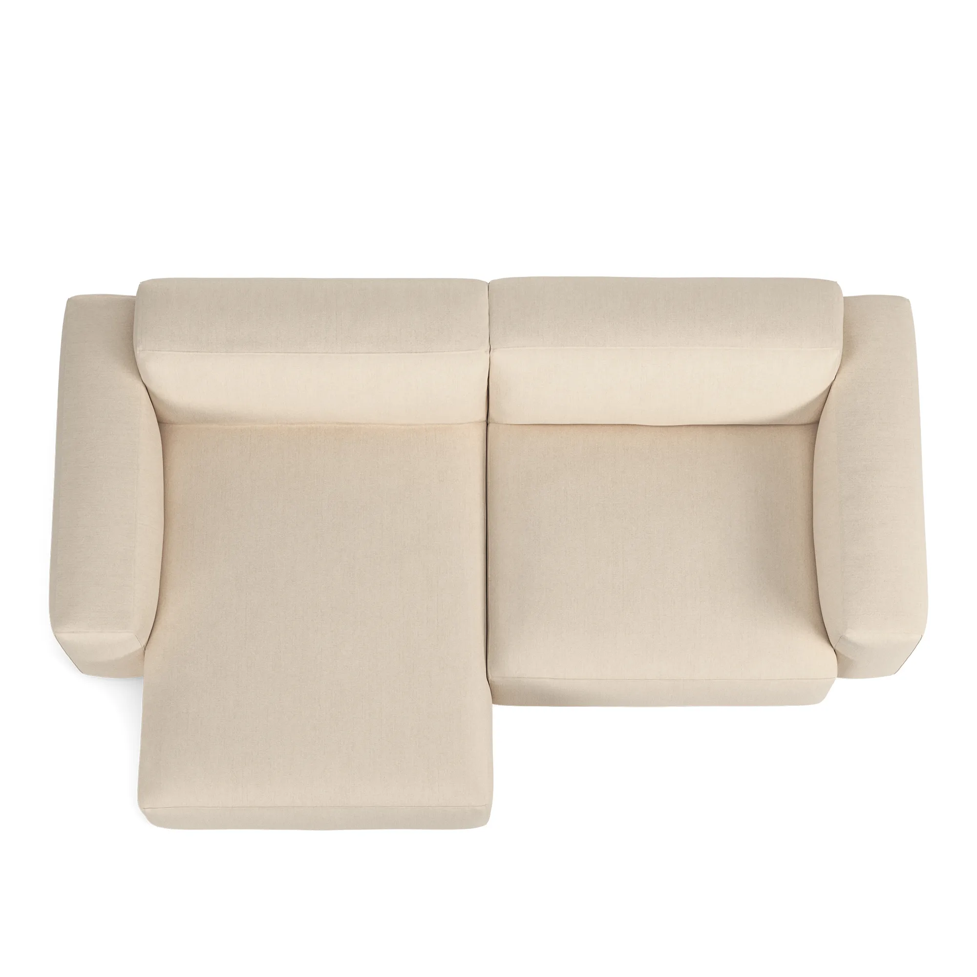 Brick 2-seters sofa sjeselong venstre - 8