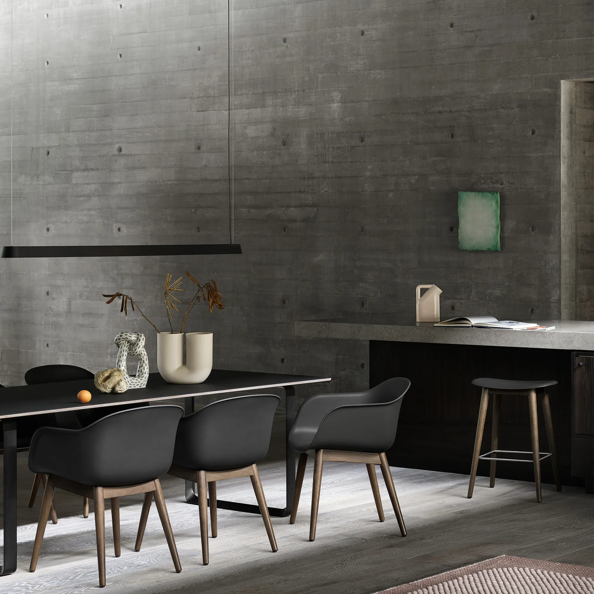 70/70 Table spisebord 225x90 cm - 3