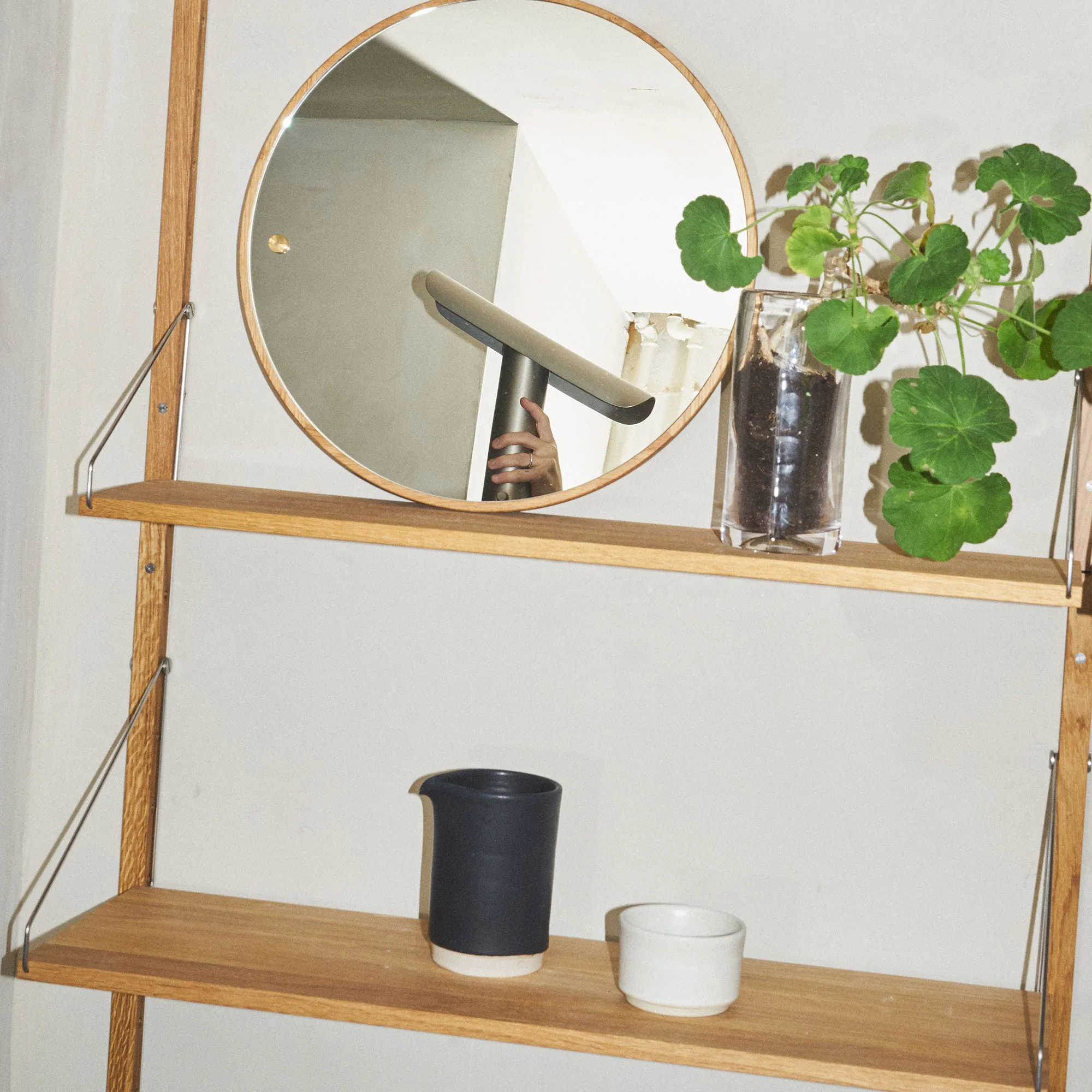 Shelf Library Cabinet Section skap - 5