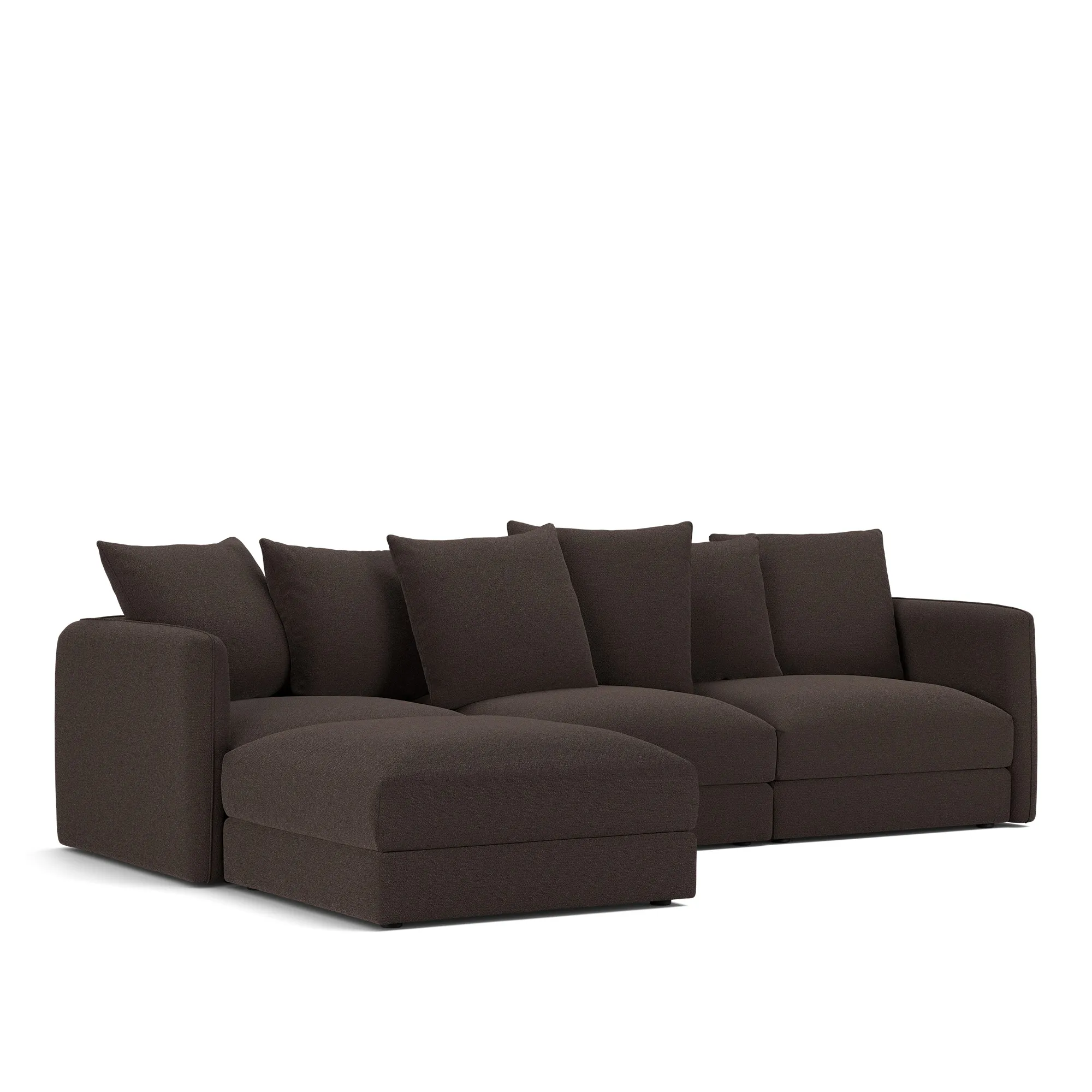 Pavarotti 01 3-seters sofa med fotskammel - 4
