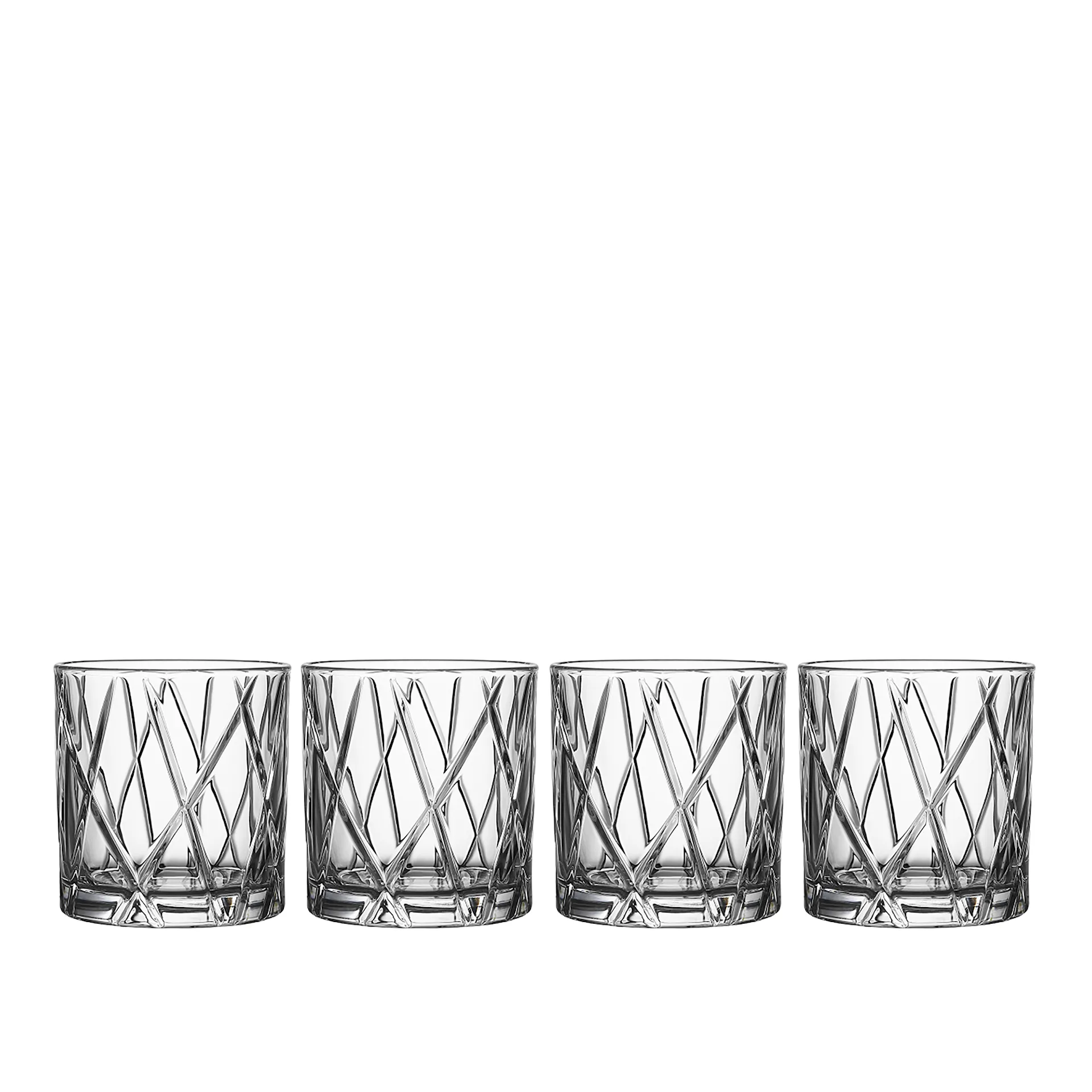 City 4-Pack Double Old Fashioned 34 cl - Orrefors - NO GA