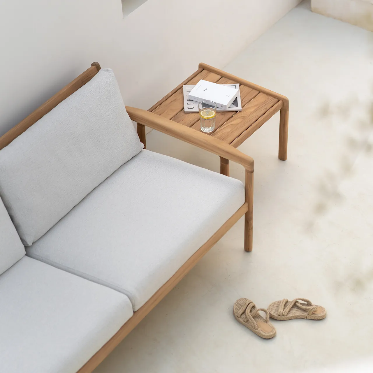 Jack Teak utendørs sidebord