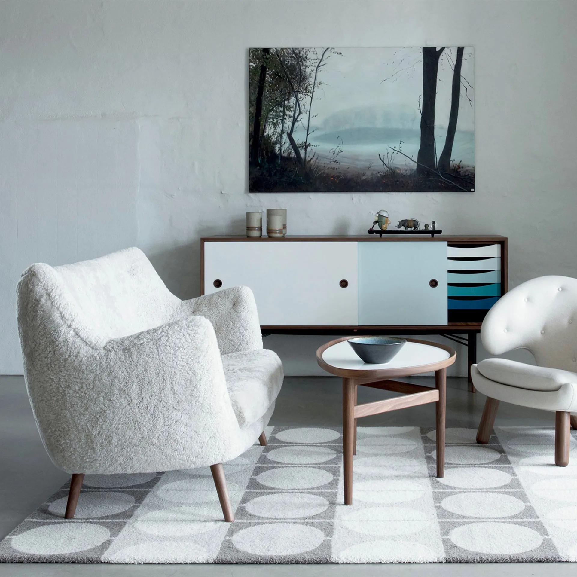 Poet sofa Walnut - House of Finn Juhl - Finn Juhl - NO GA